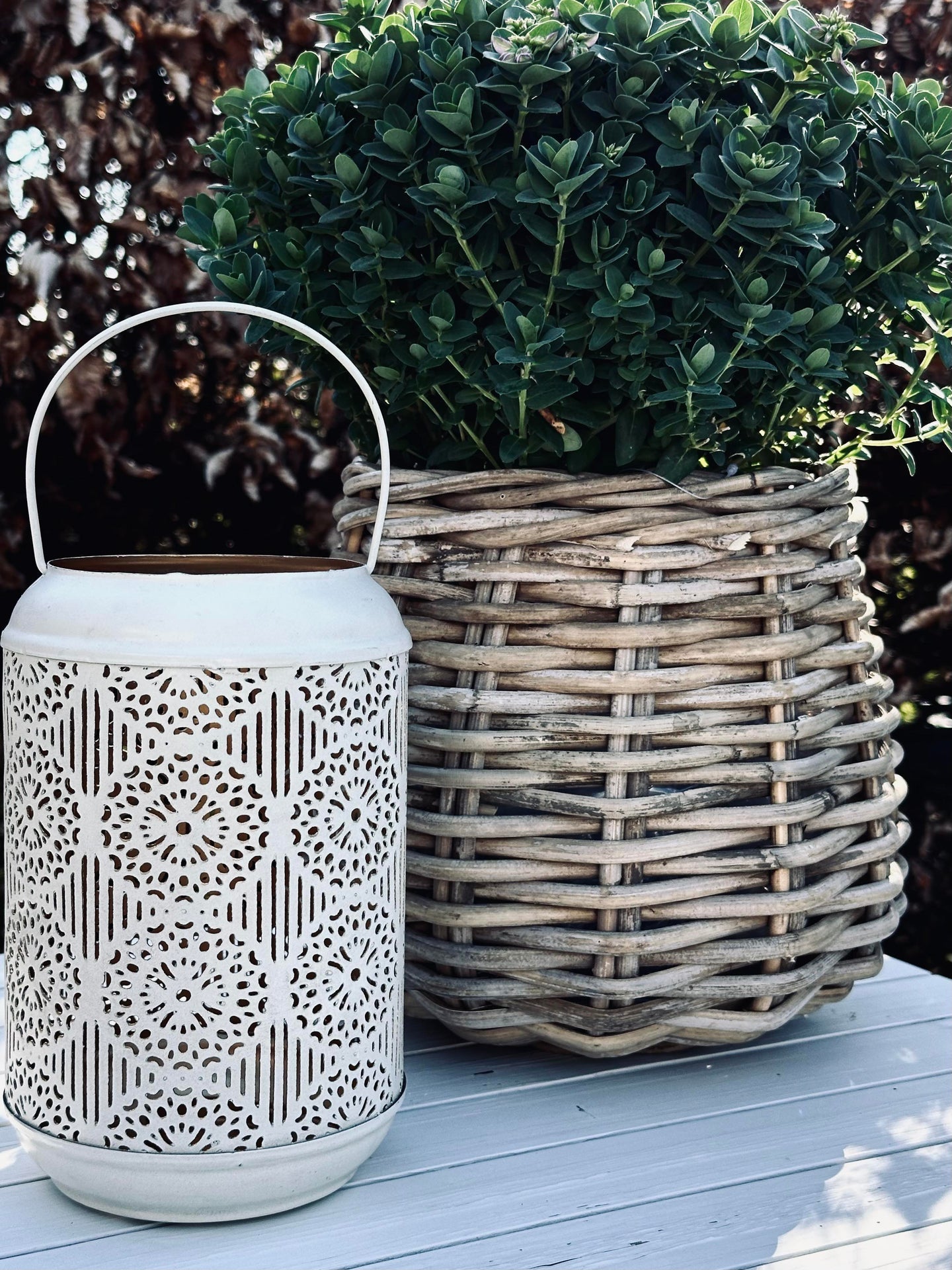 Laterne EMMA - Beige