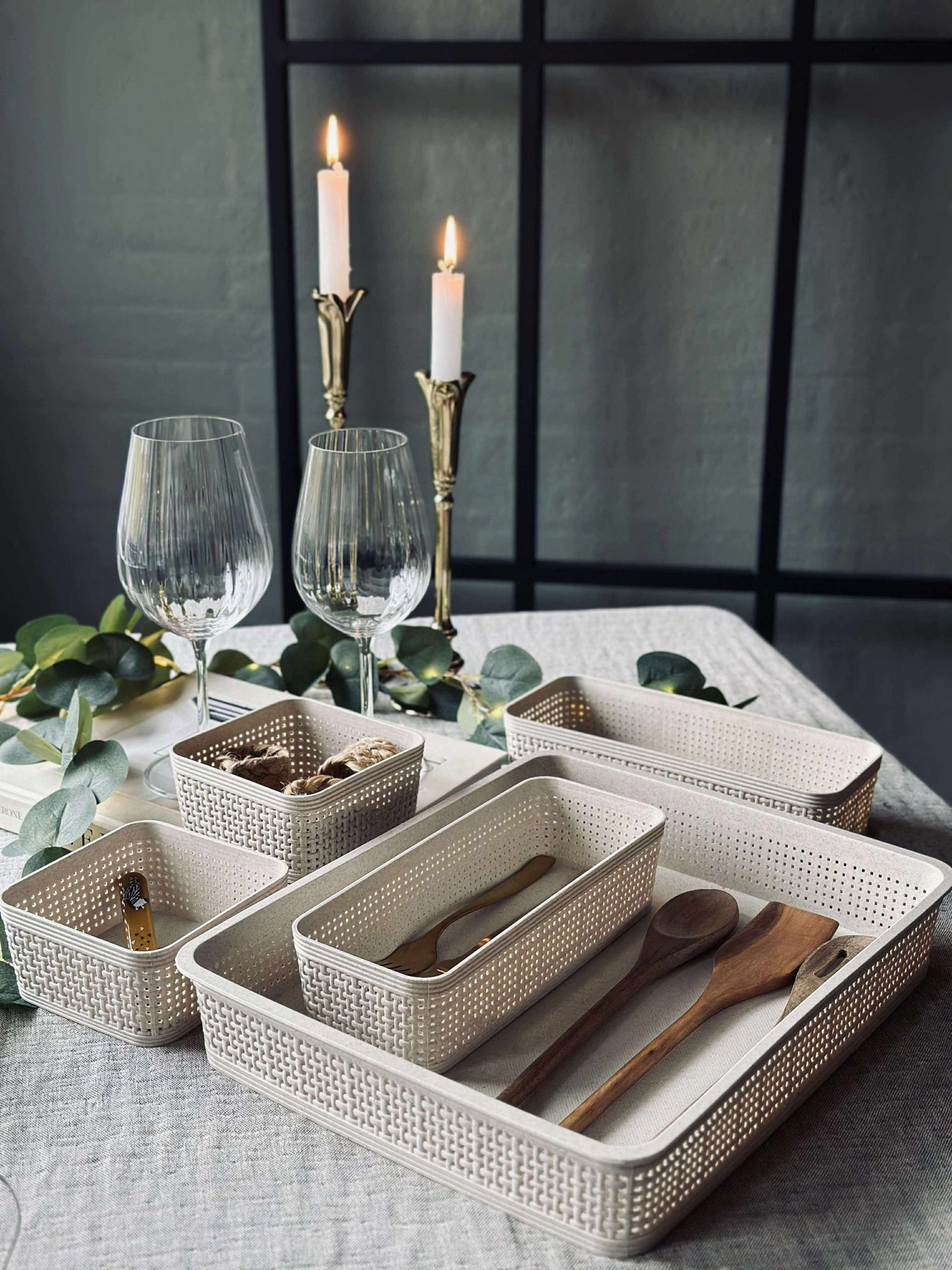 Makeup organiser Freja - Set mit 5 Teilen