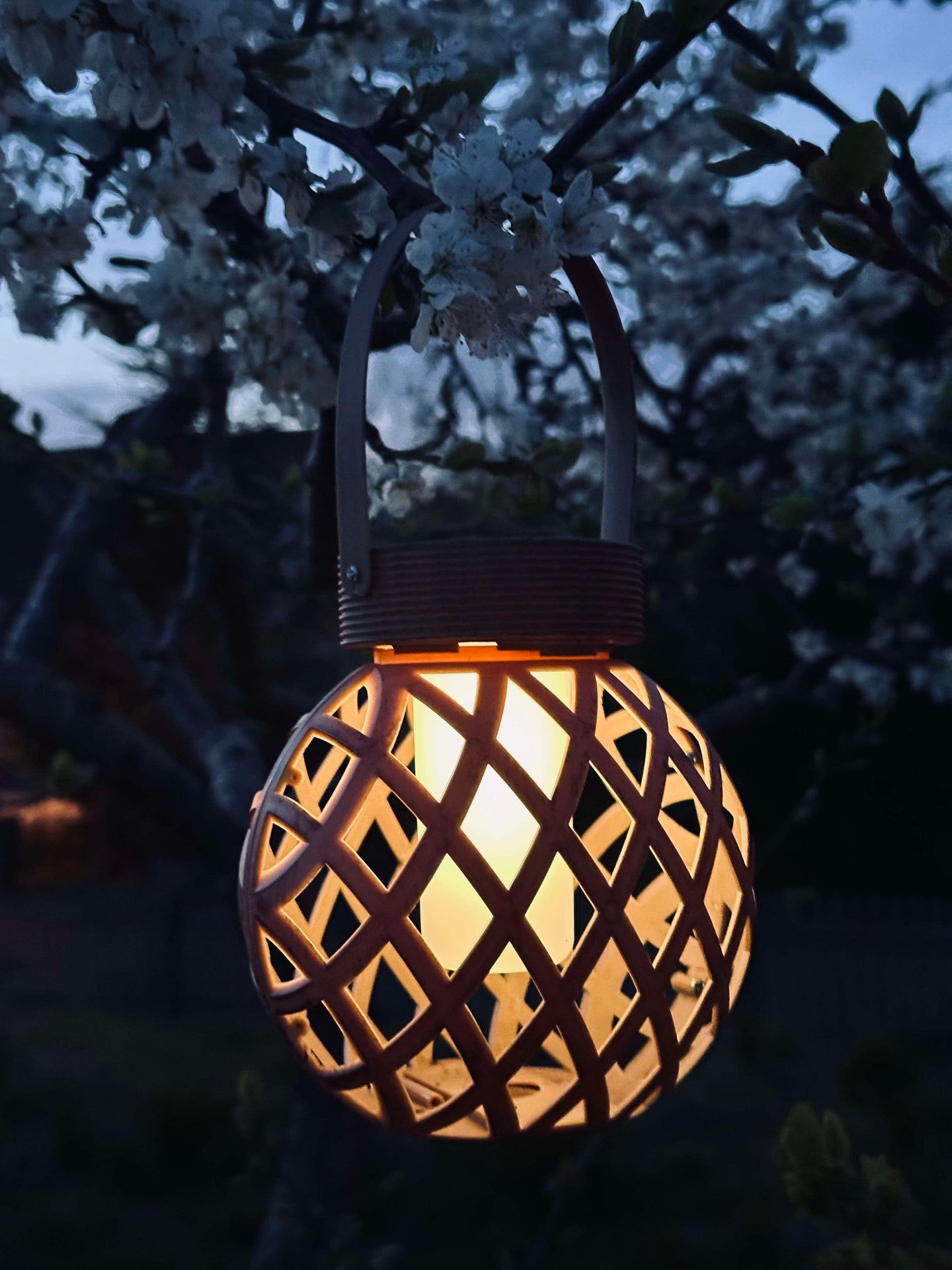 Laterne mit Aufhängung - Solarlampe