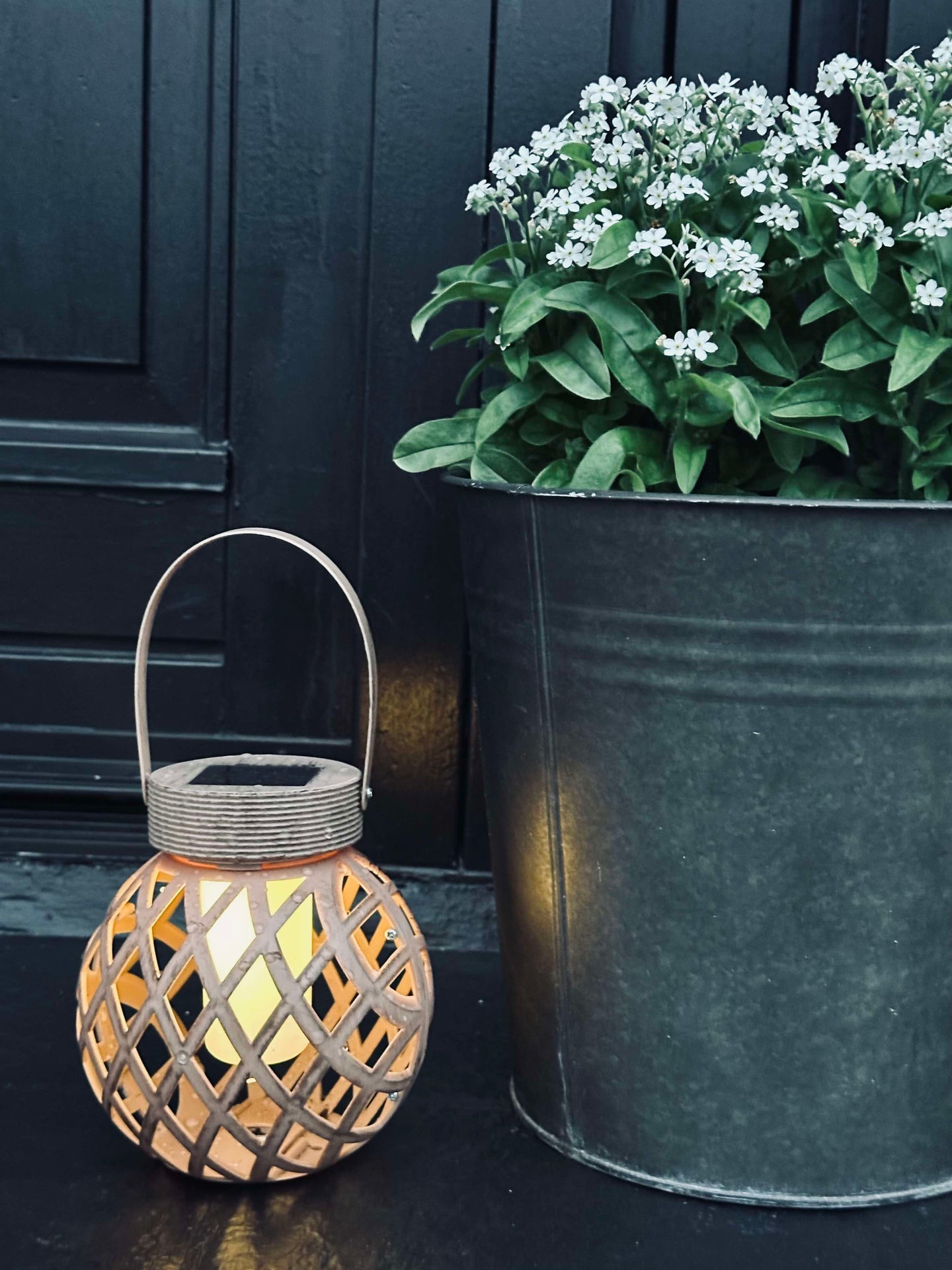 Laterne mit Aufhängung - Solarlampe
