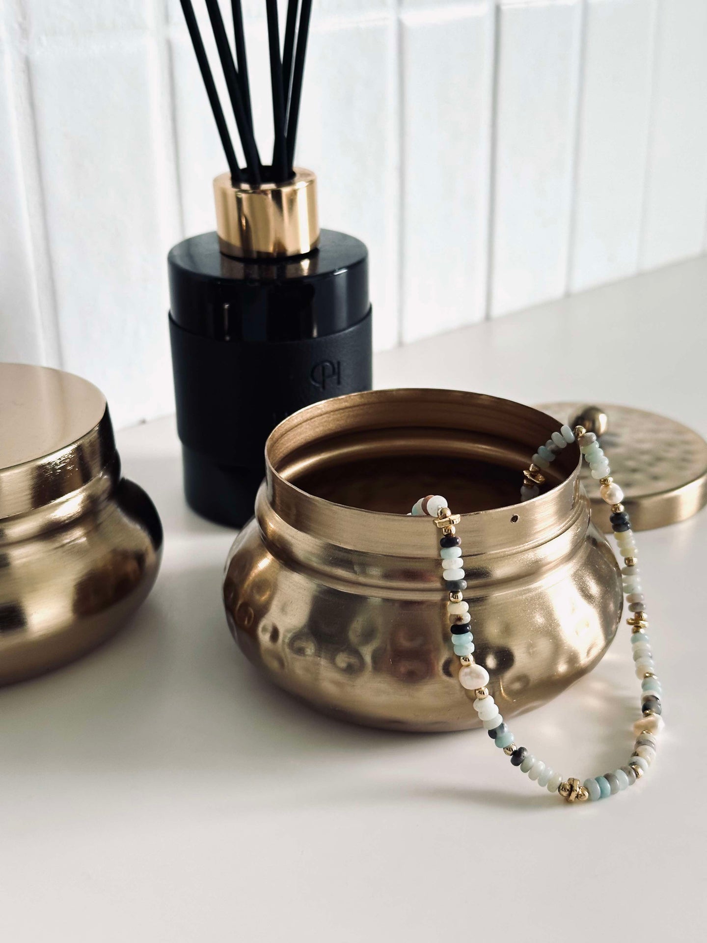 Dose mit Deckel – Golden Mix