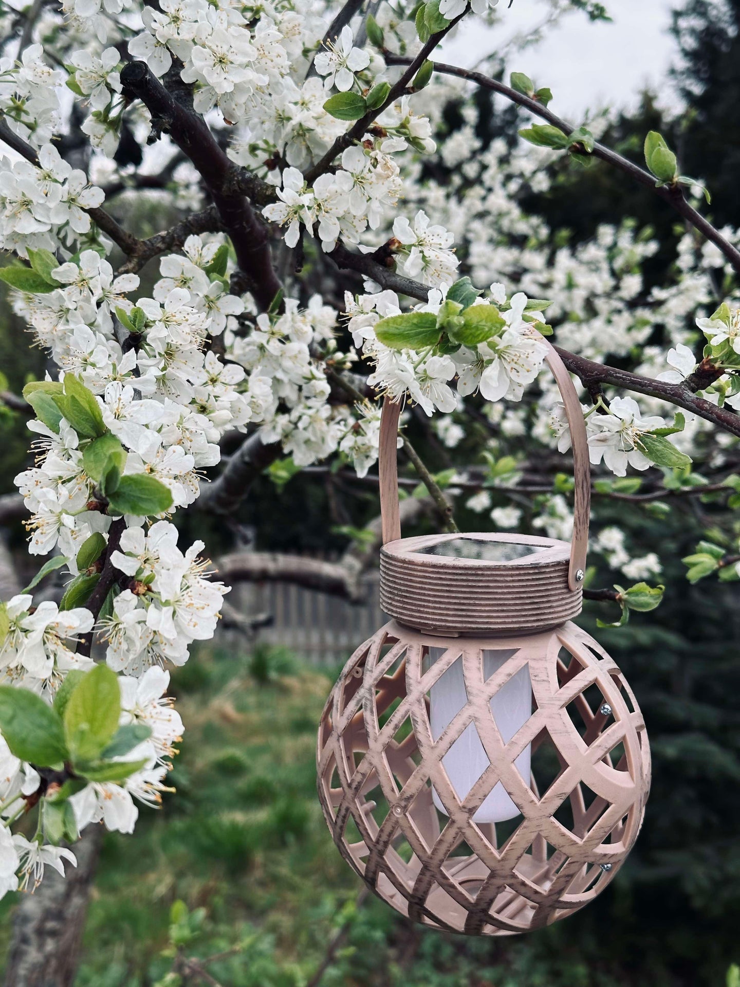 Laterne mit Aufhängung - Solarlampe