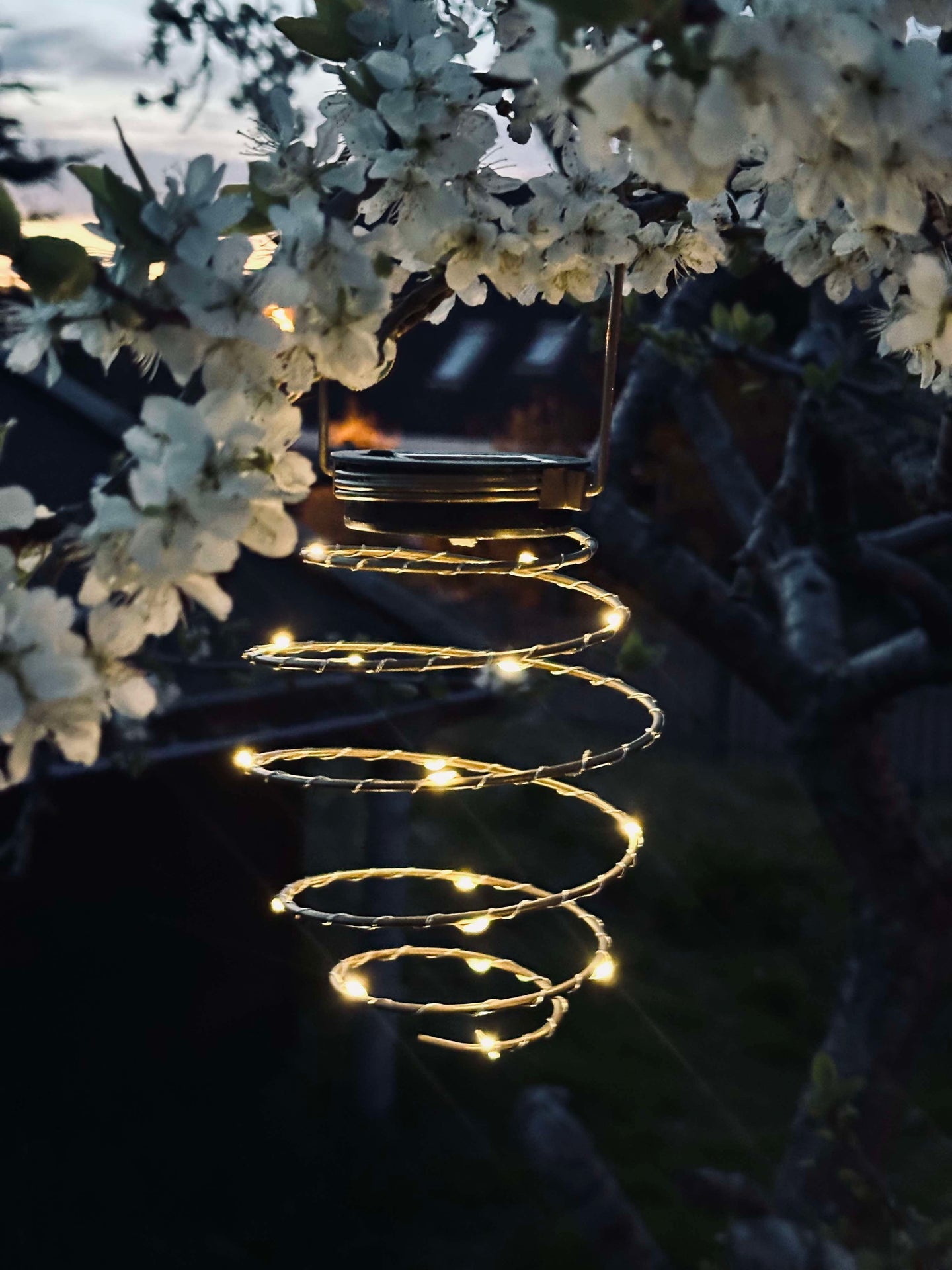 Spiral GOLDEN mit Solarzellen - 2 Stk.