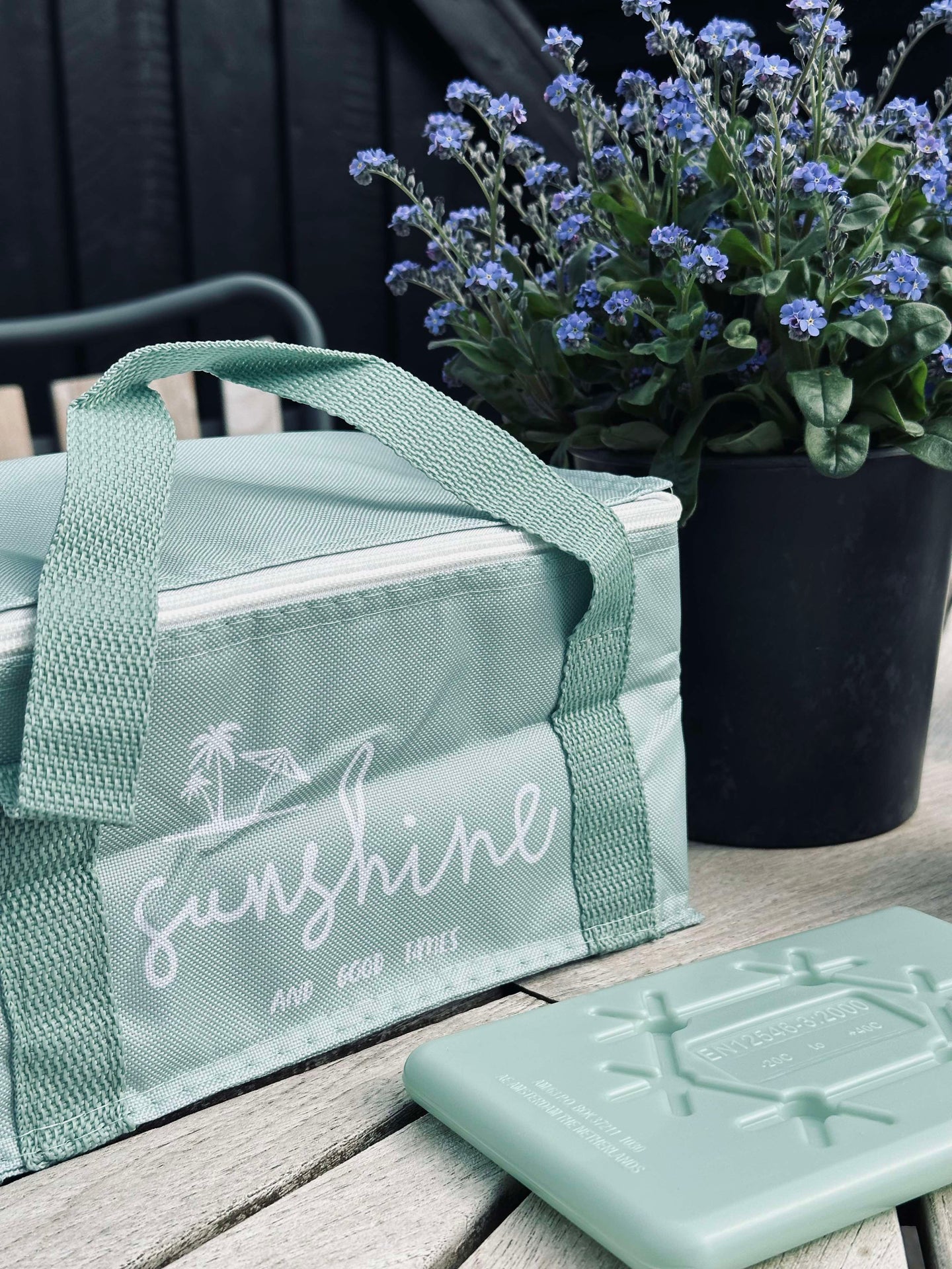 Kühltasche mit Kühlelement - Dusty Green