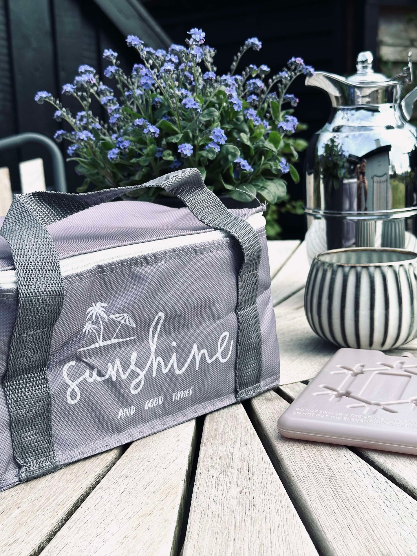 Kühltasche m. Kühlakku - Grey