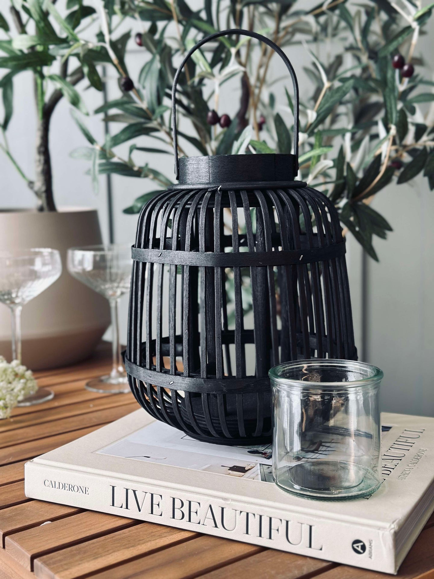 Laterne JUDITH - Black