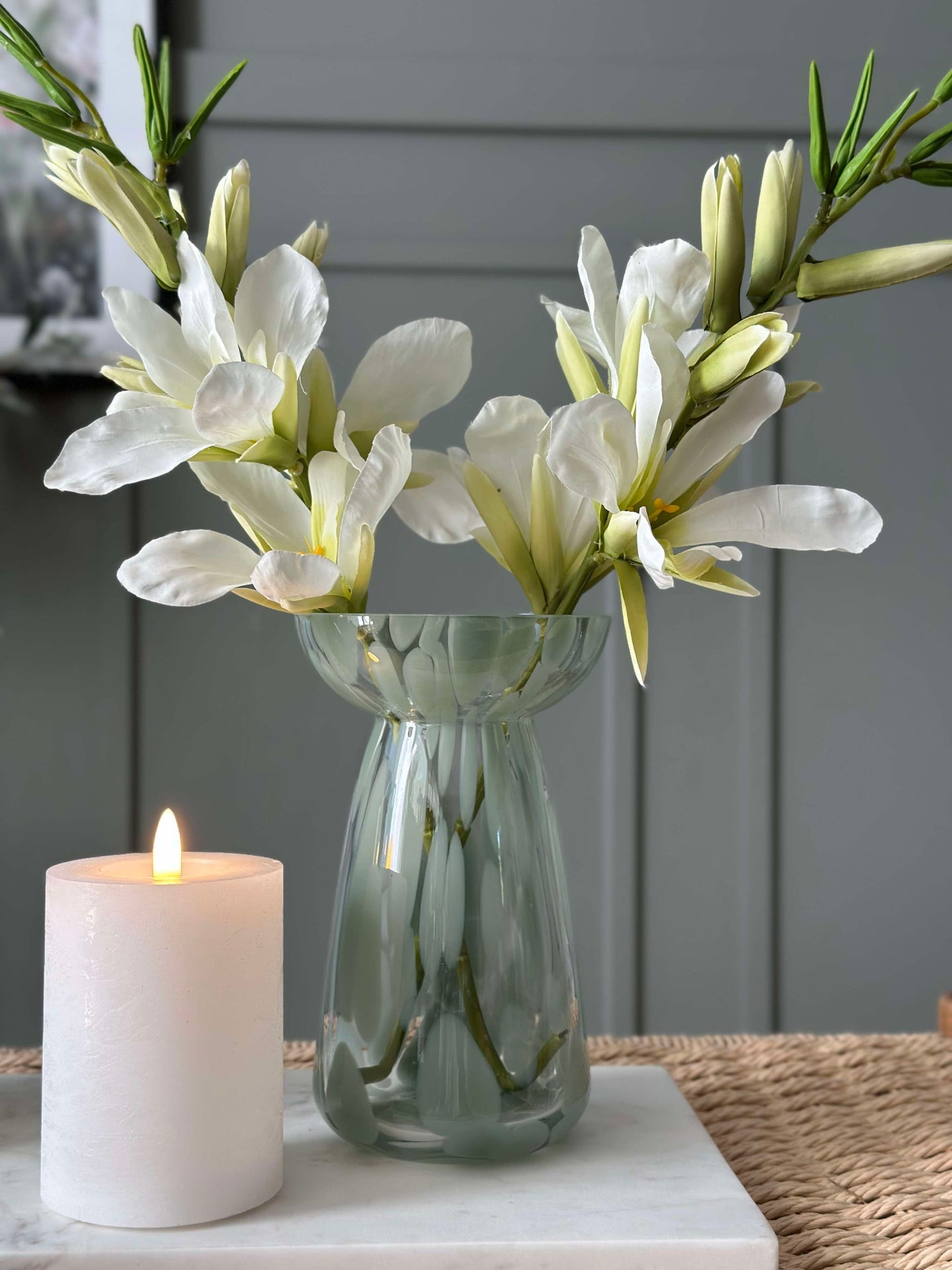 Hyazinthenvase Milla - Grün