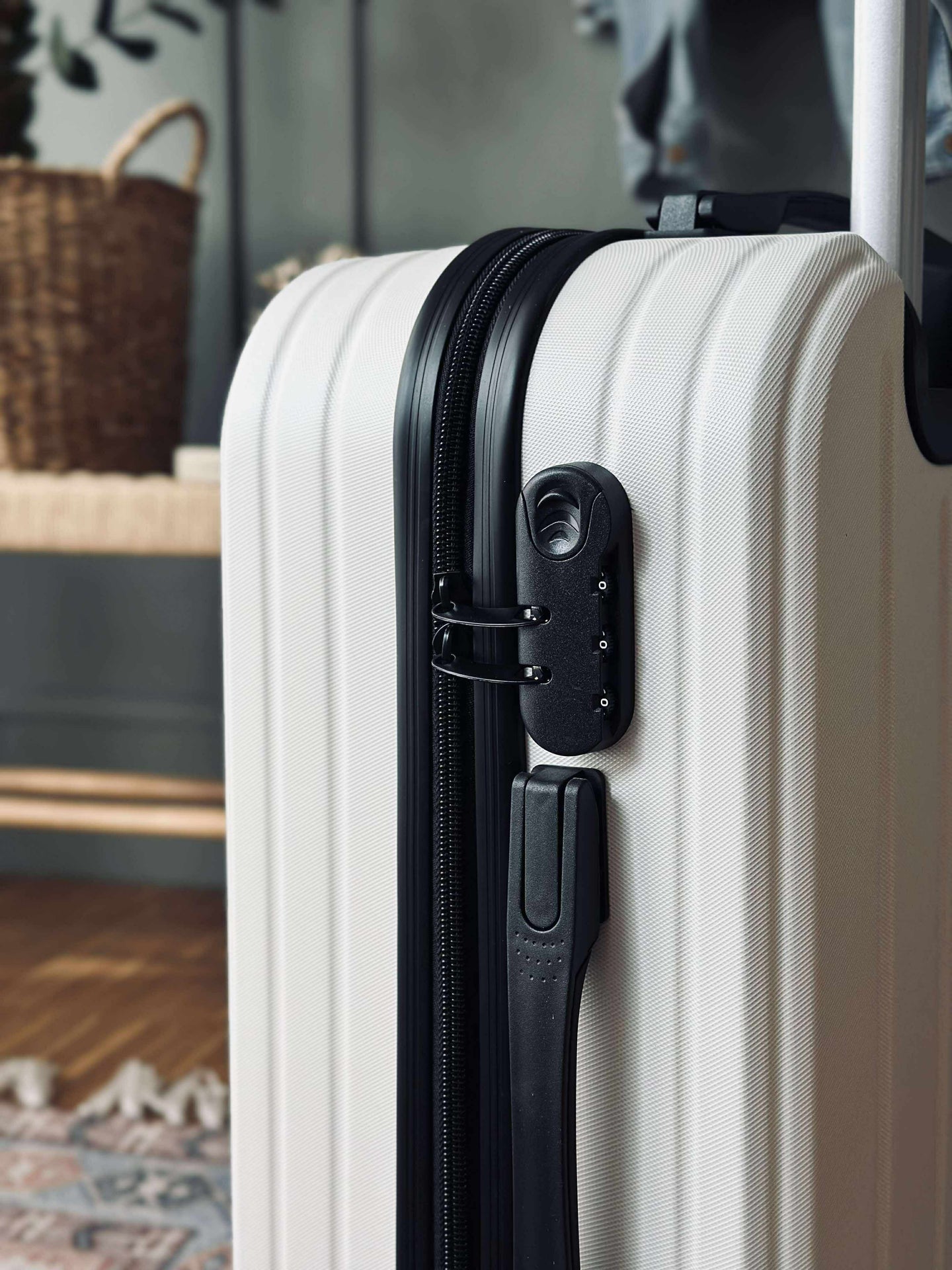 Koffer Trolley - Beige