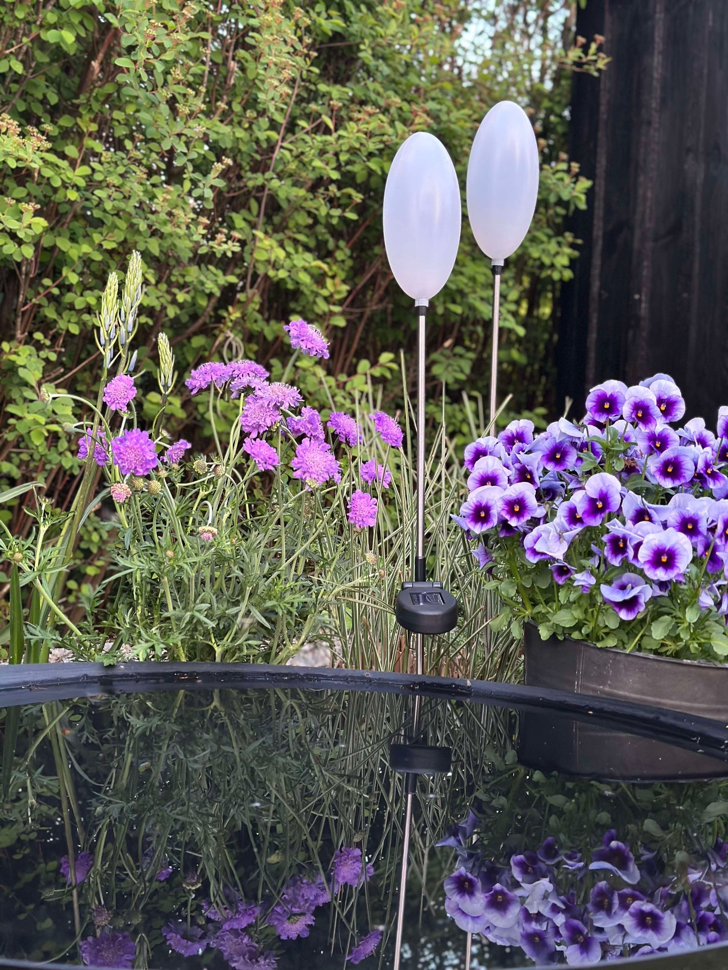 Gartenlampe JUNA mit Solar