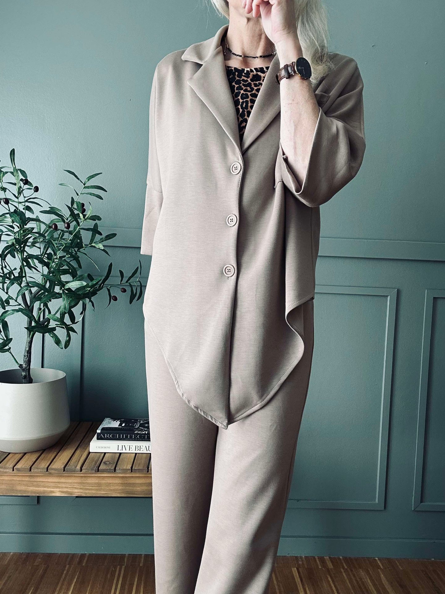 Set Lisa brown - Hemd und Hose