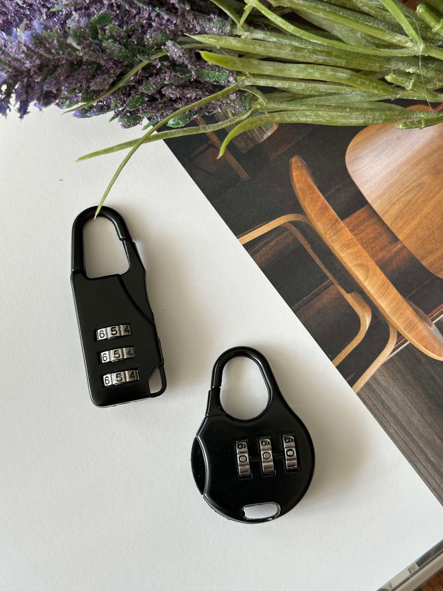 Schloss für Koffer - Set mit 2 Stück