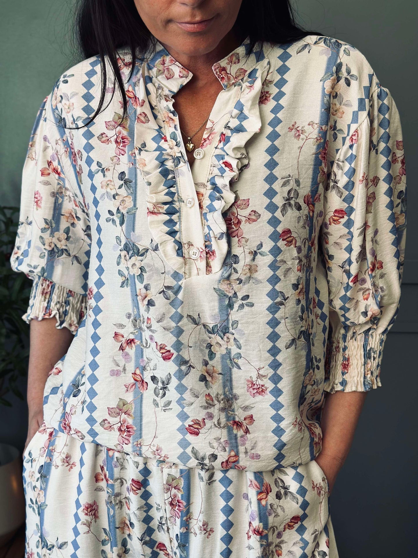 Bluse Chanel Blue