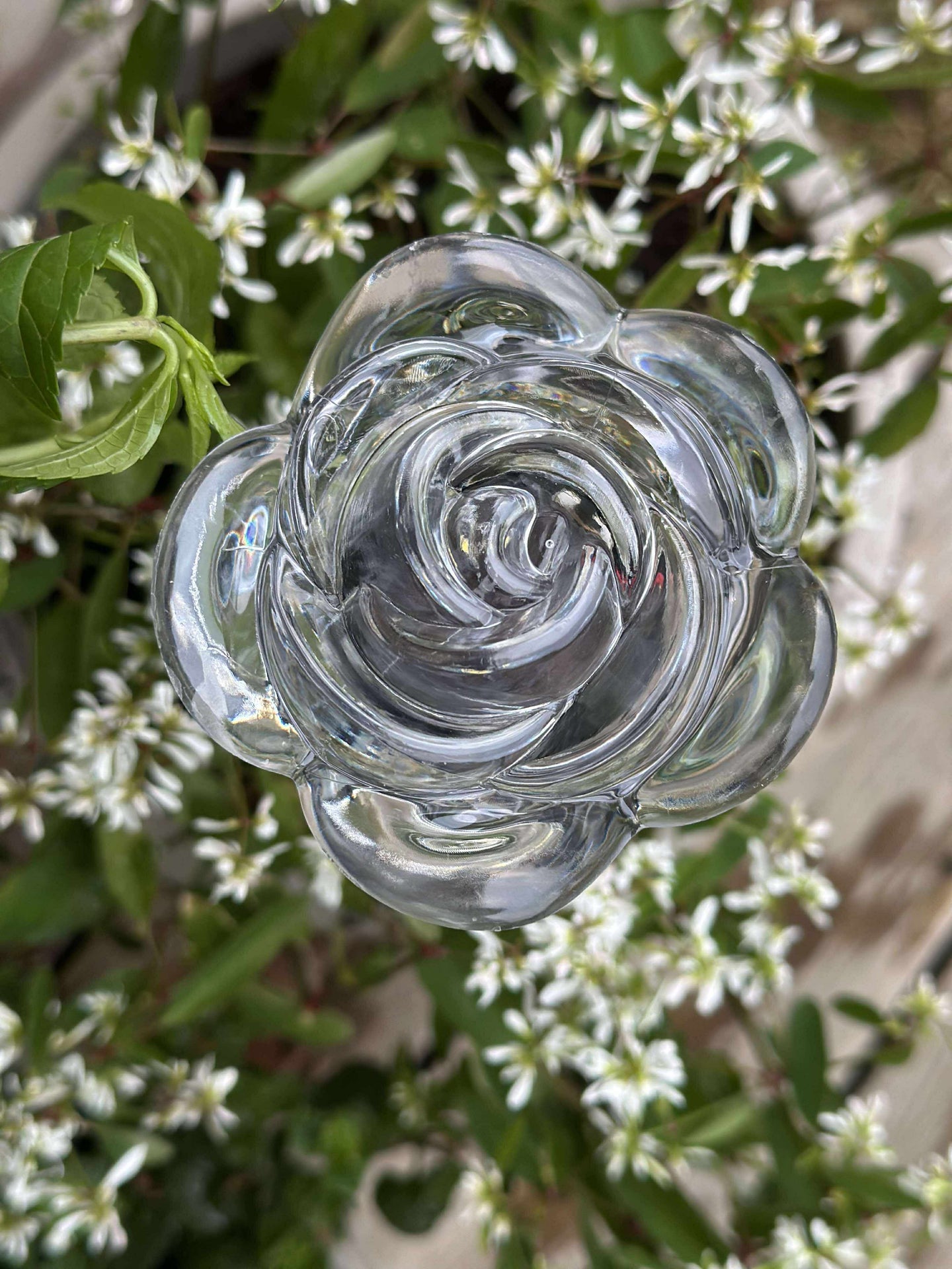 Fackel mit Solarzellen FLOWER – Set mit 4 Stück