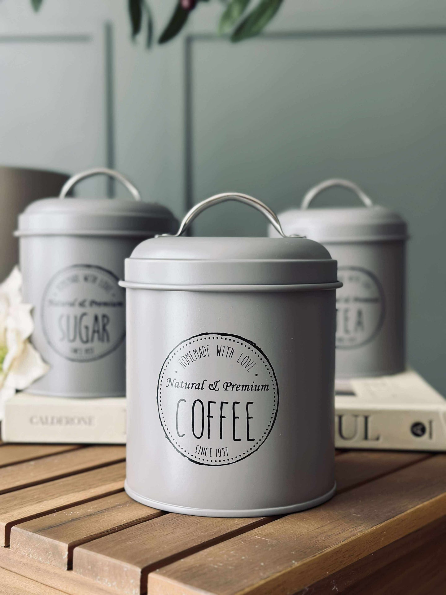 Vorratsdosen 3er-Set - Mocca