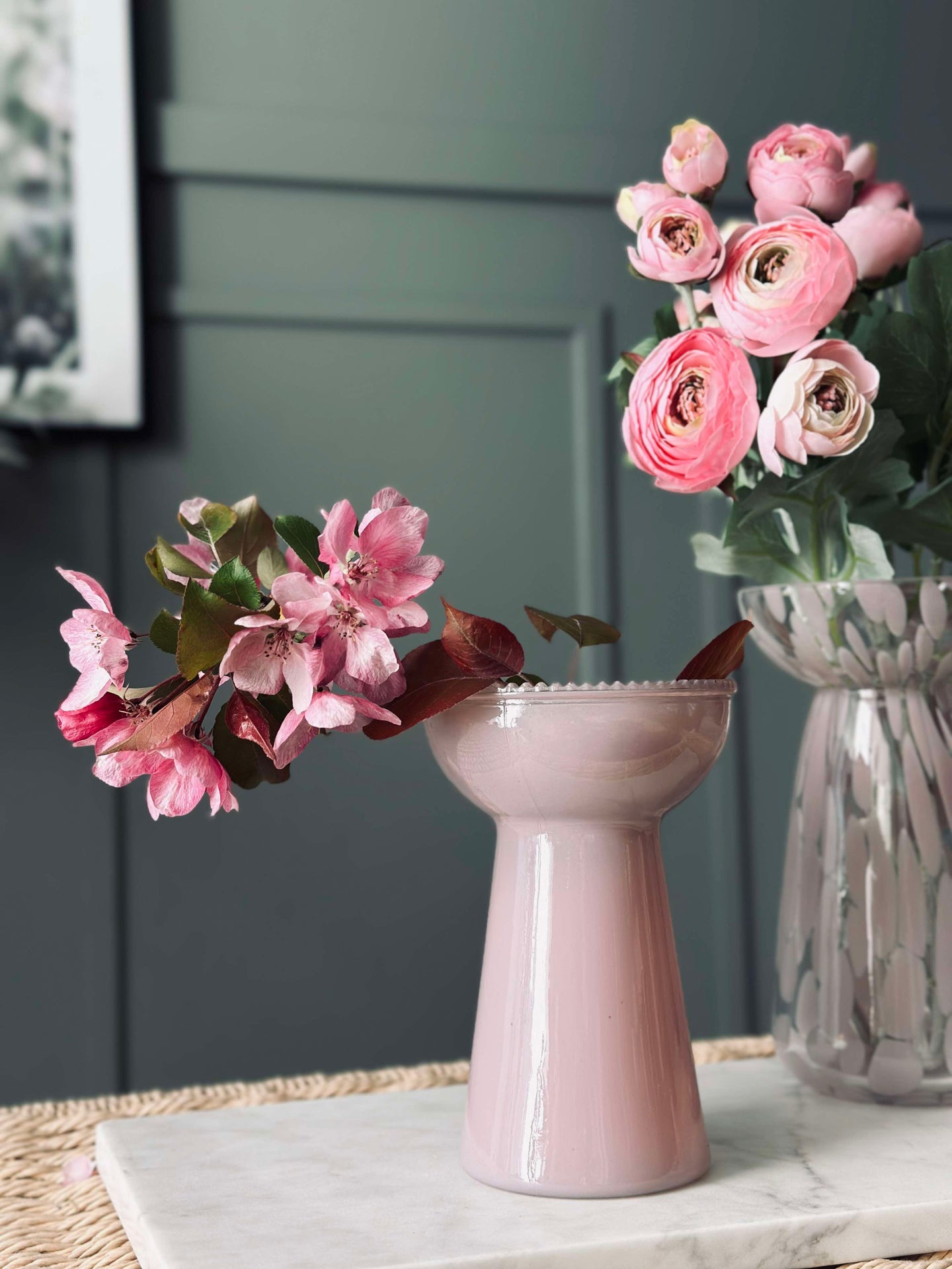 Hyazinthenvase Lara - Rosa