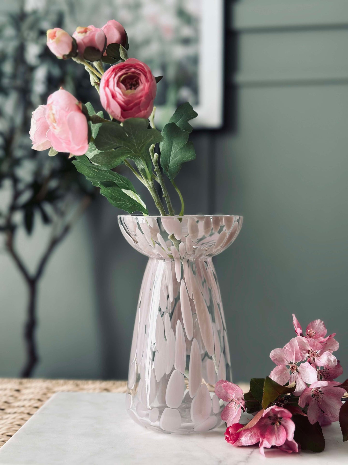Hyazinthvase Milla - Rosa