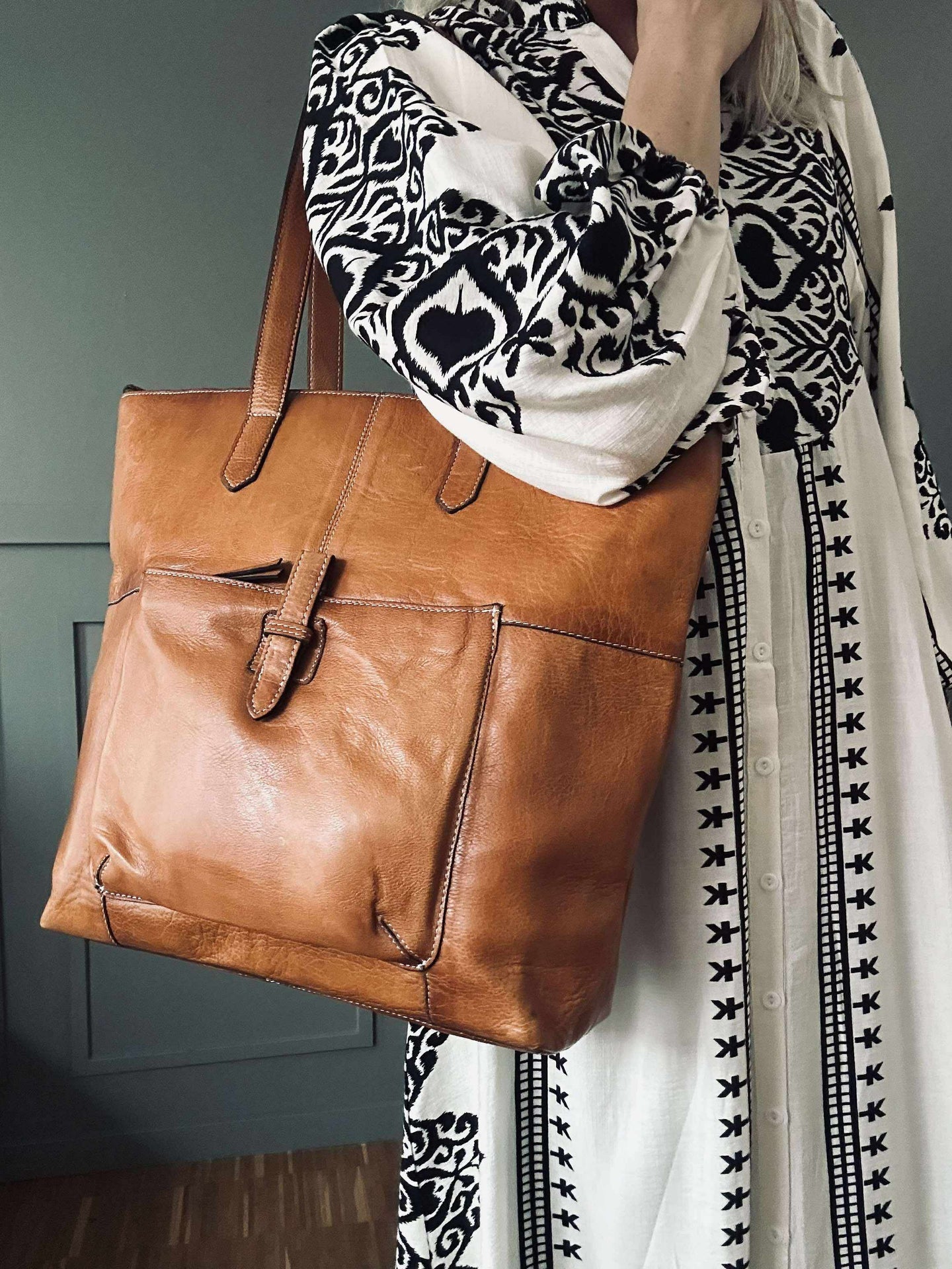 Tasche Layla Cognac