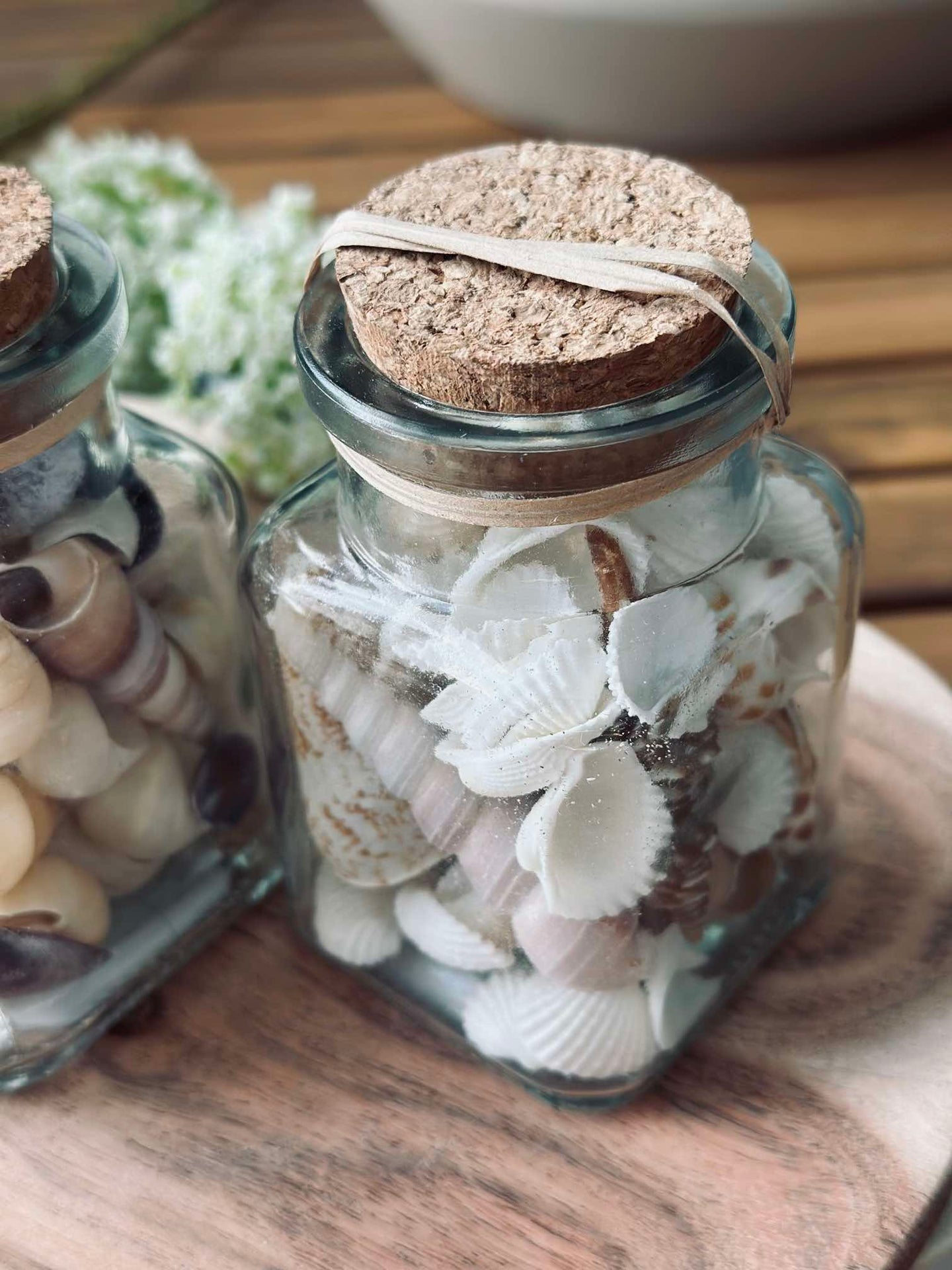 Muscheln aus Glas - Mix