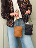 Crossover-Handytasche - Miriam Cognac