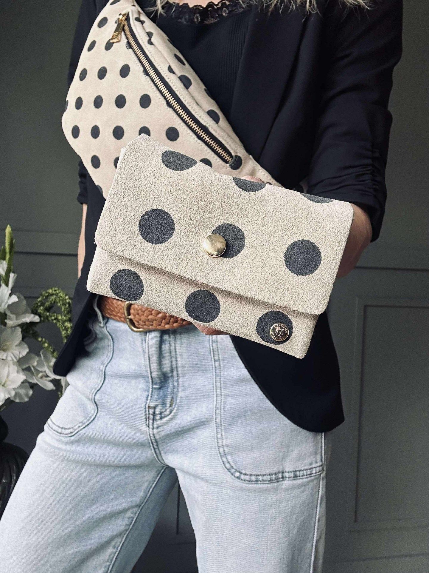 Geldbörse Black dots