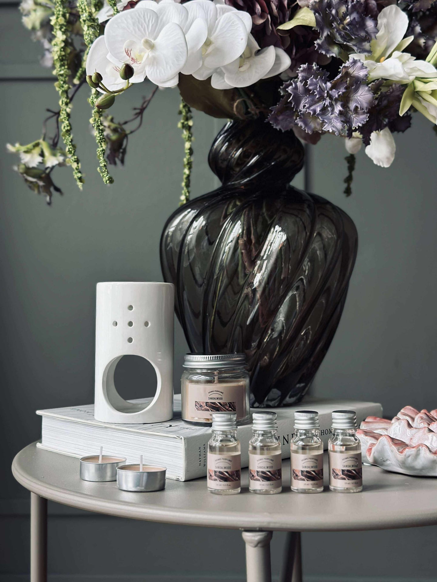 Aroma-Set - 8 Teile Sandelholz