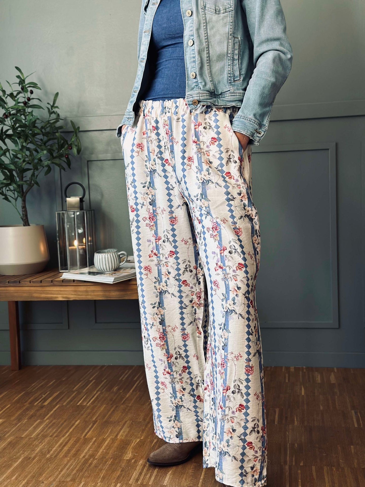 Hosen Chanel Blue