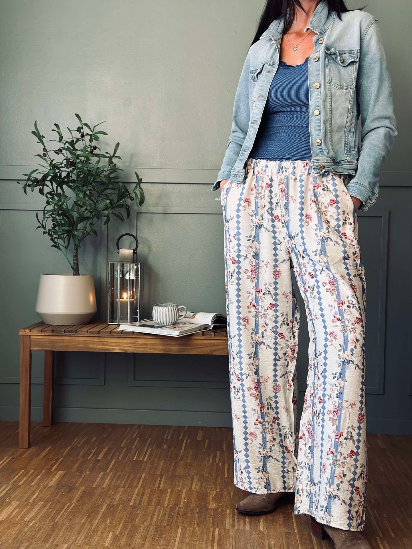 Hosen Chanel Blue