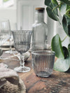 Wasserglas grau