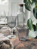 Wasserglas grau