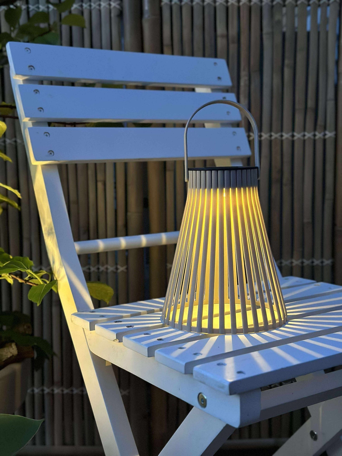 Laterne mit Solarzellen 18 cm - verschiedene Farboptionen