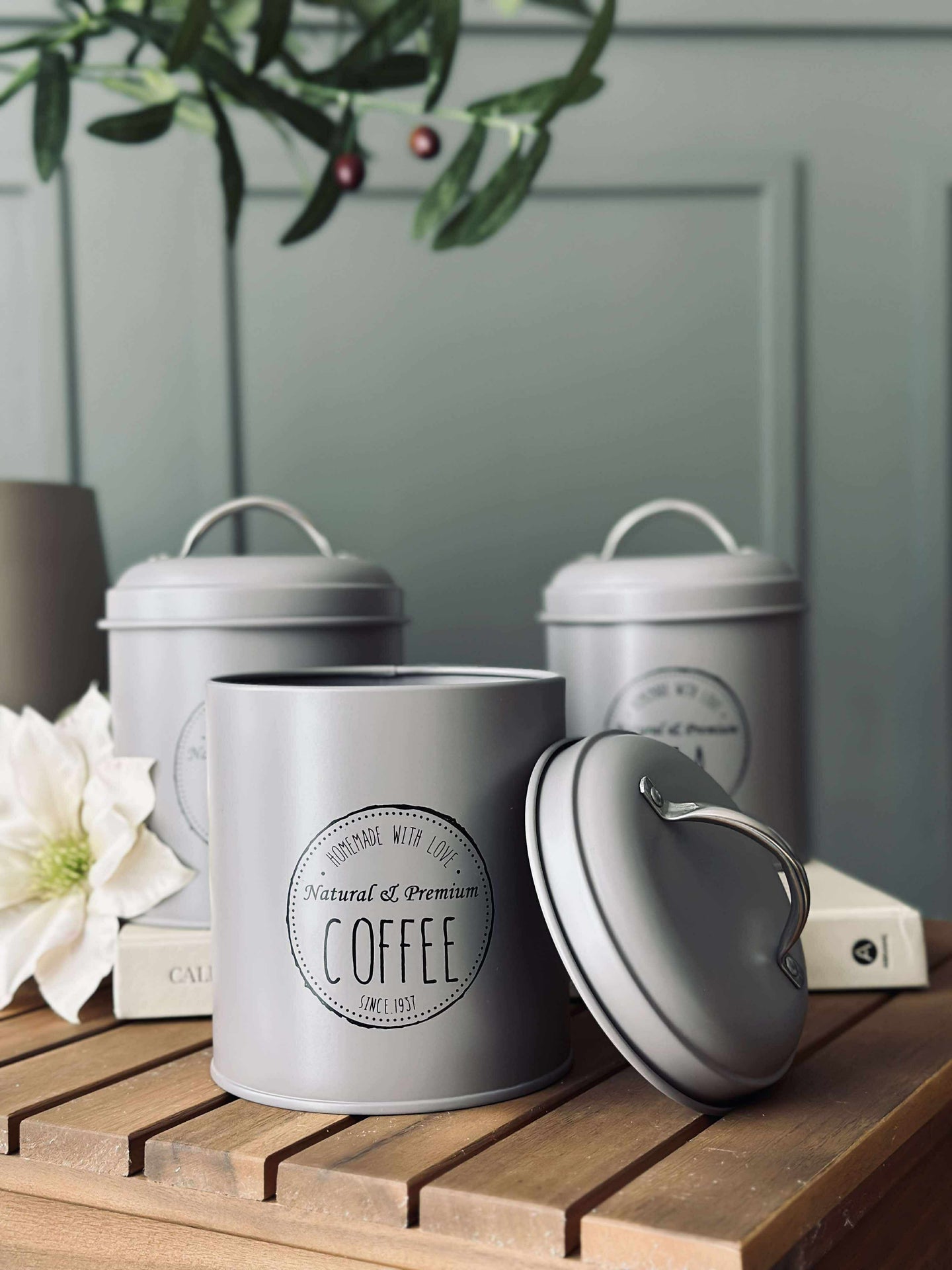 Vorratsdosen 3er-Set - Mocca