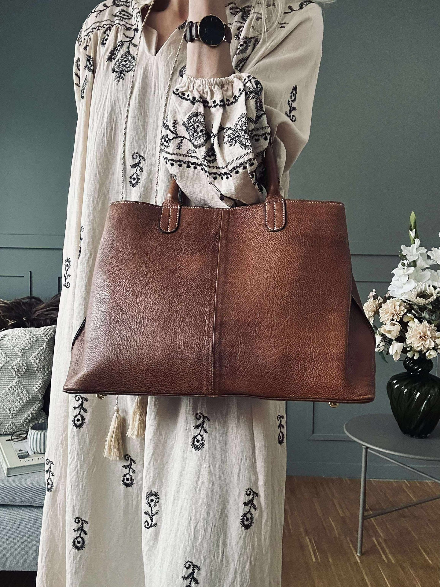 Arbeitstasche Walnut