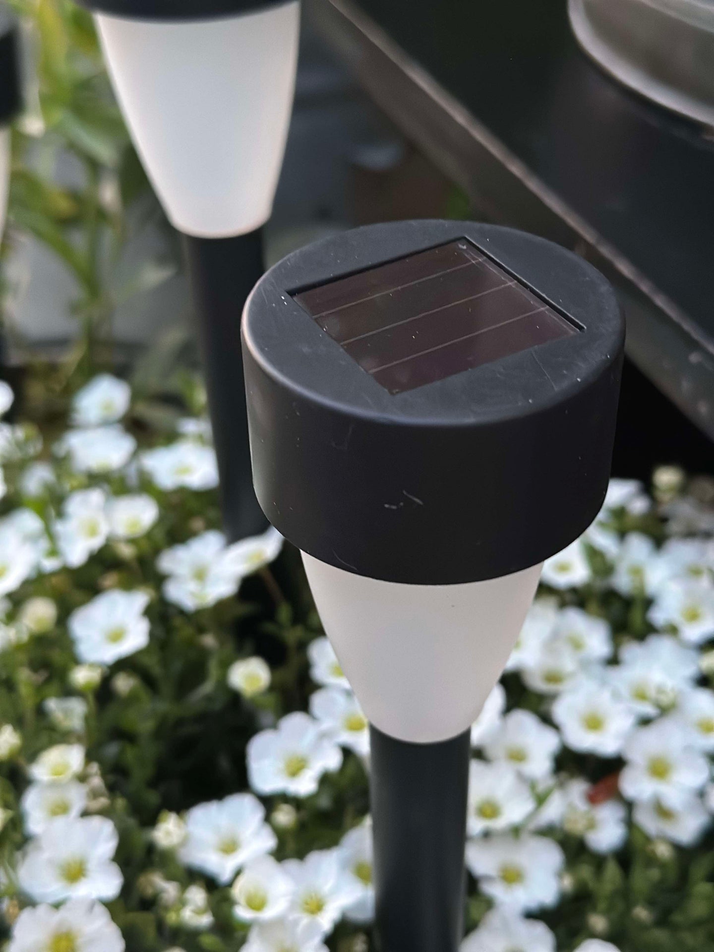 Fackel mit Solarzellen – Set mit 4 Stk.