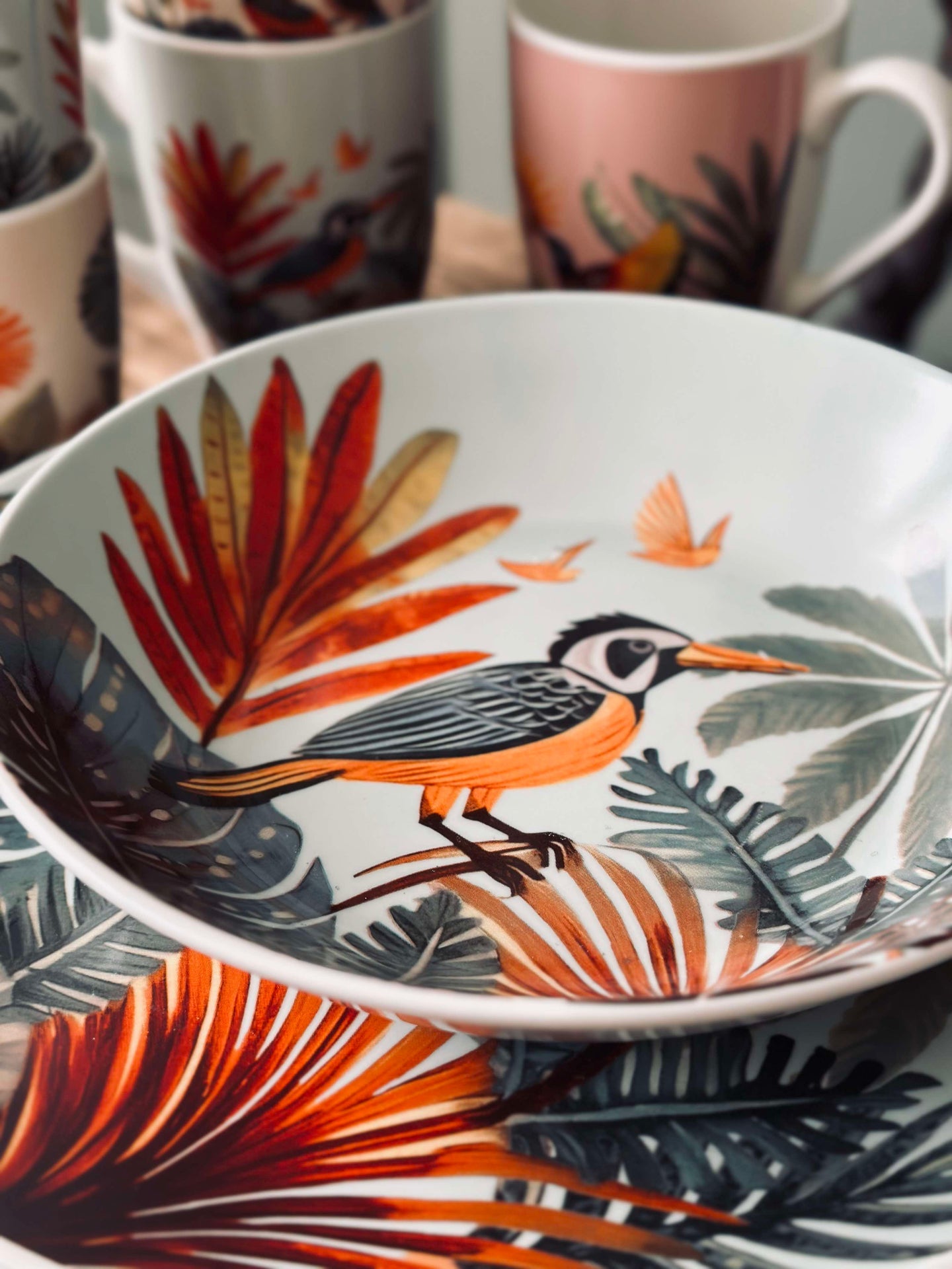 Pasta-/Suppenschale Boho Mix