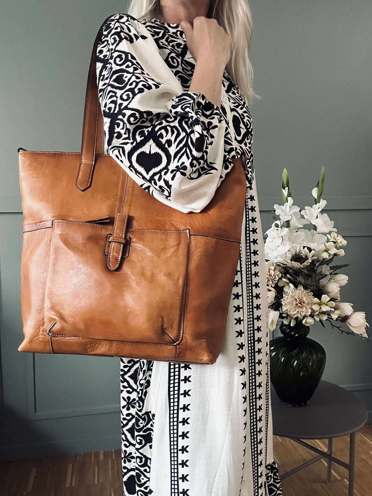 Tasche Layla Cognac