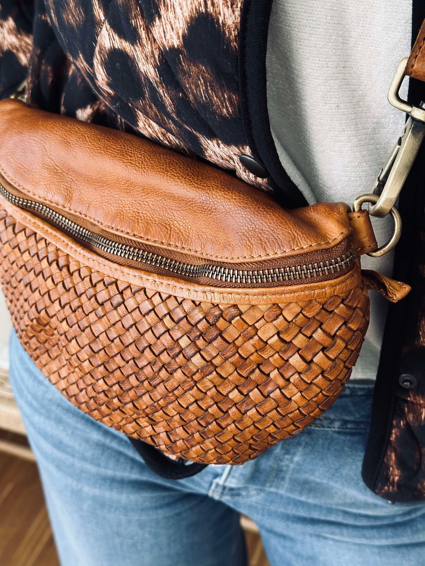 Gürteltasche Miriam Cognac