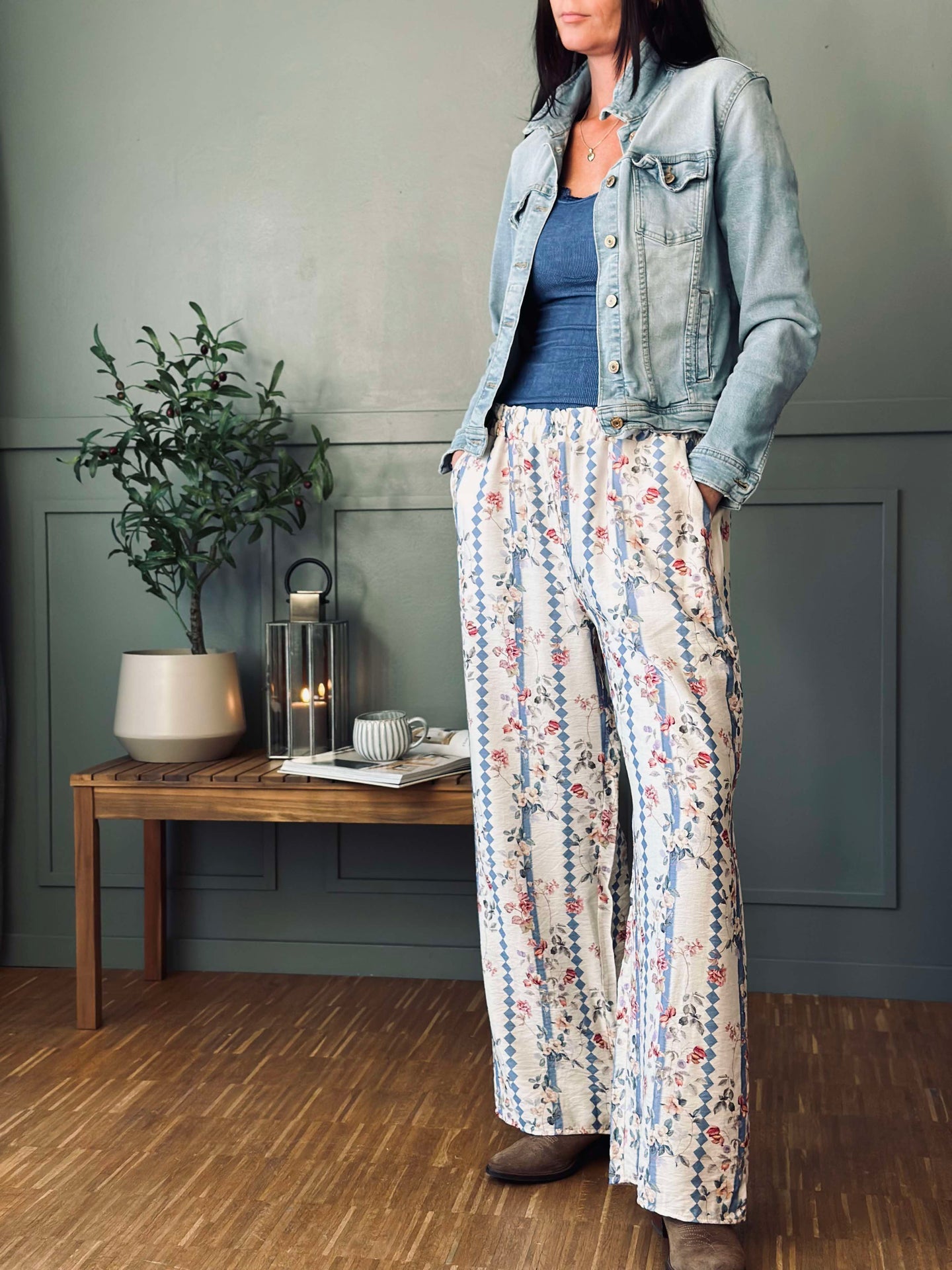 Hosen Chanel Blue