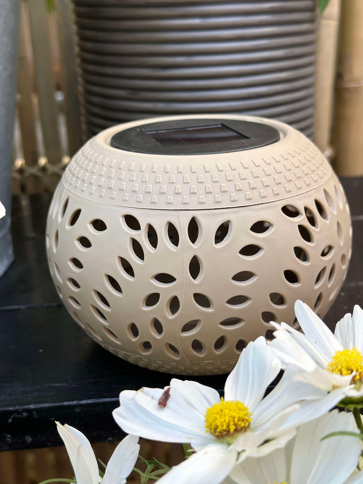Laterne FIONA Solar - Beige