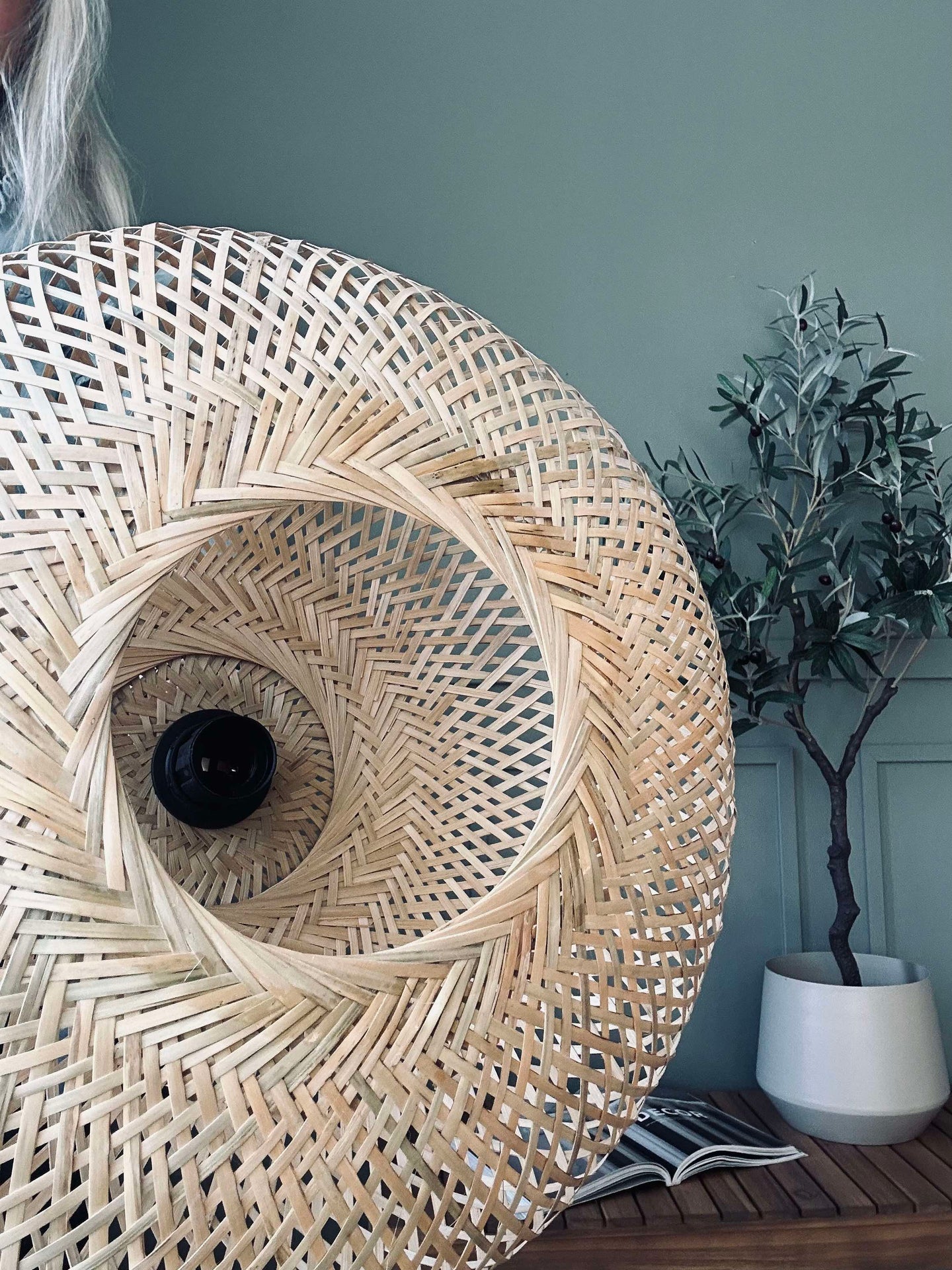 Lampe Bambus - Dia 45