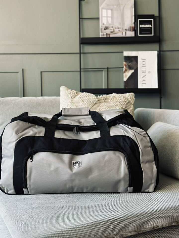 Weekender-Tasche - Grau