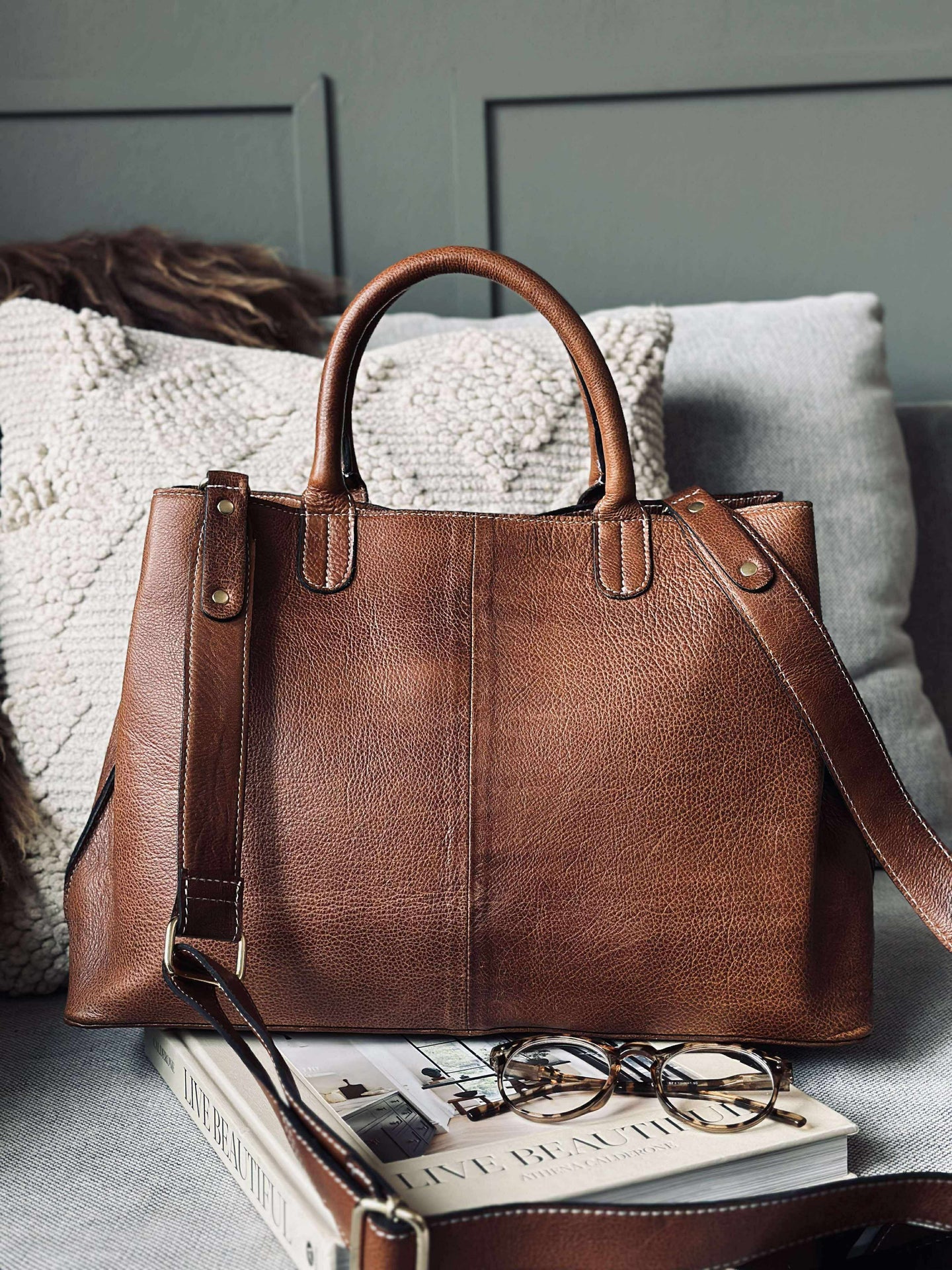 Arbeitstasche Walnut