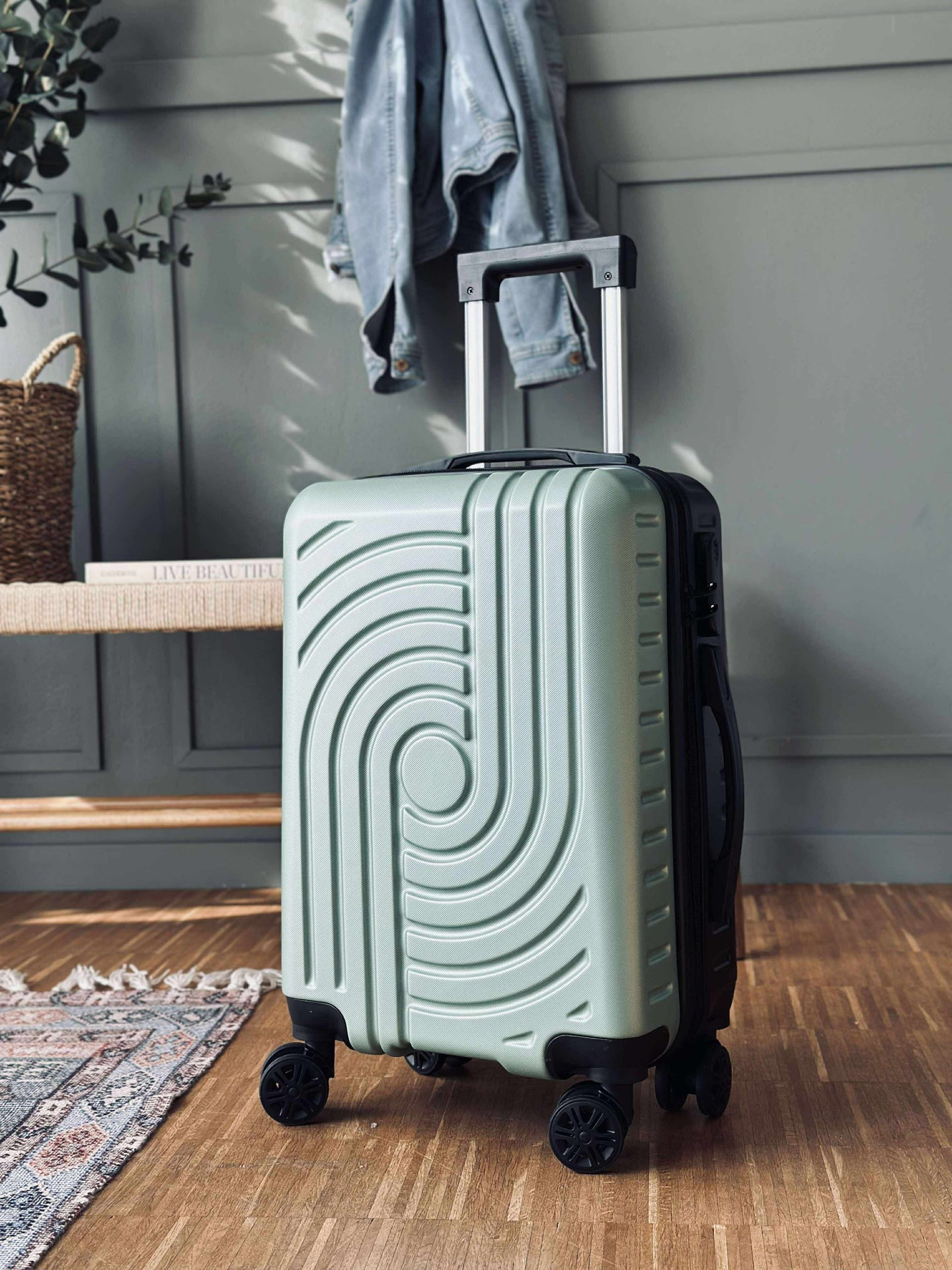 Koffer Trolley - Green