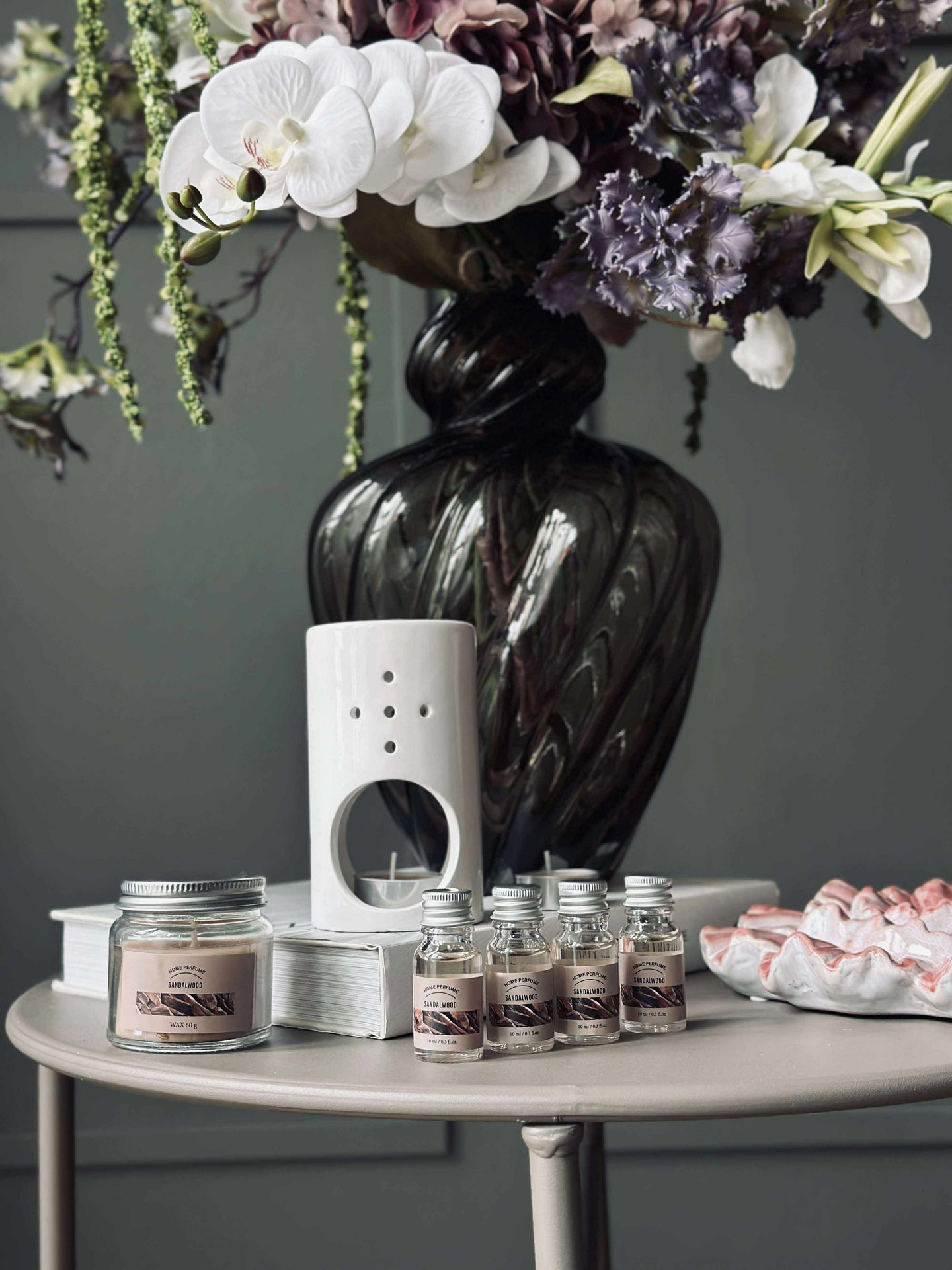 Aroma-Set - 8 Teile Sandelholz