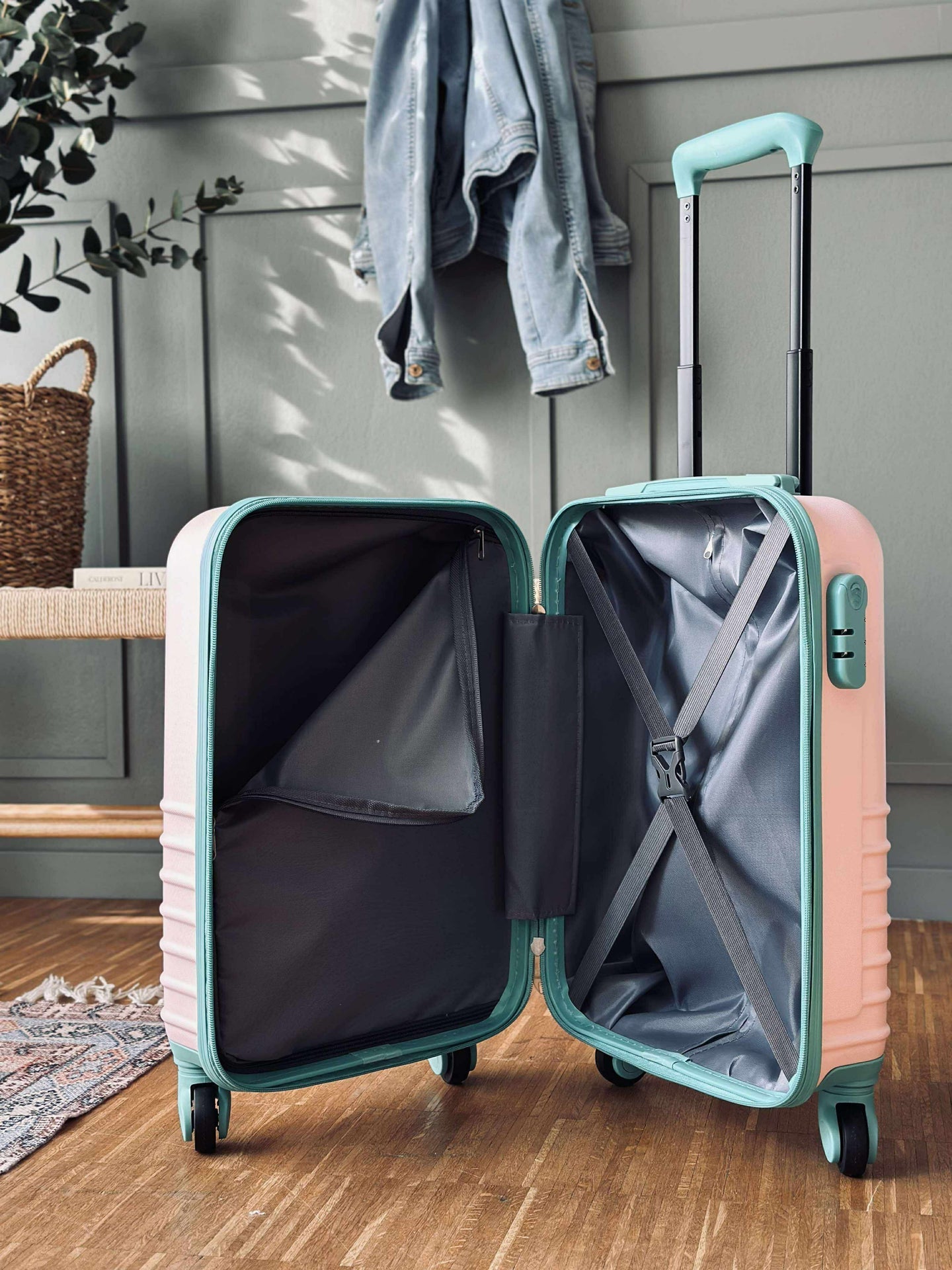 Trolley-Koffer - ROSE / MINT