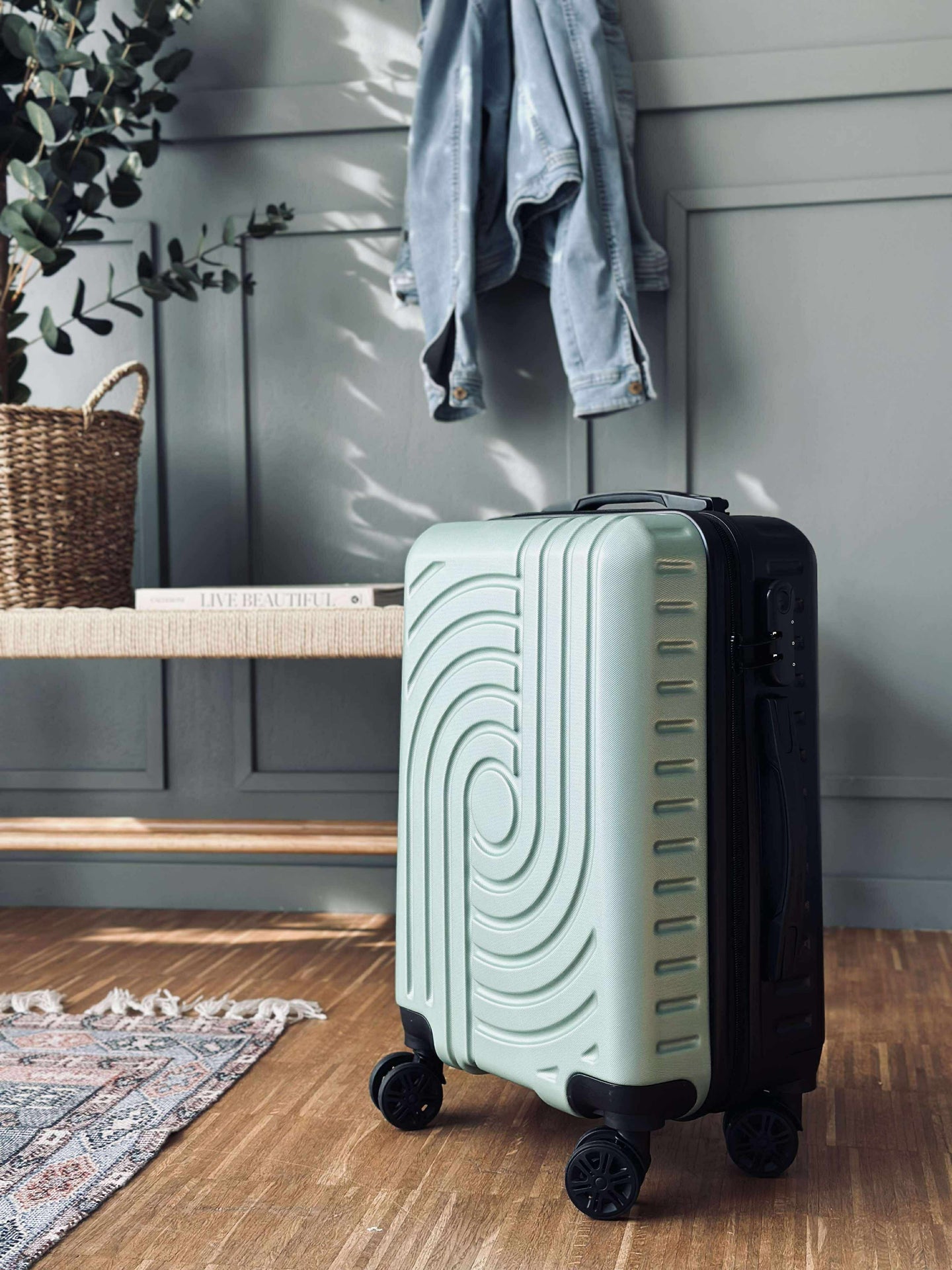 Koffer Trolley - Green