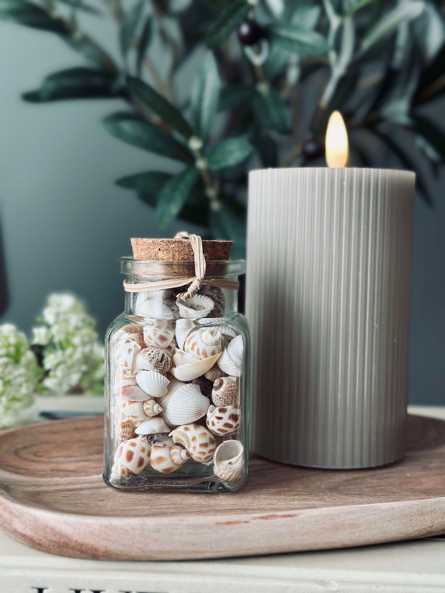 Muscheln aus Glas - Mix