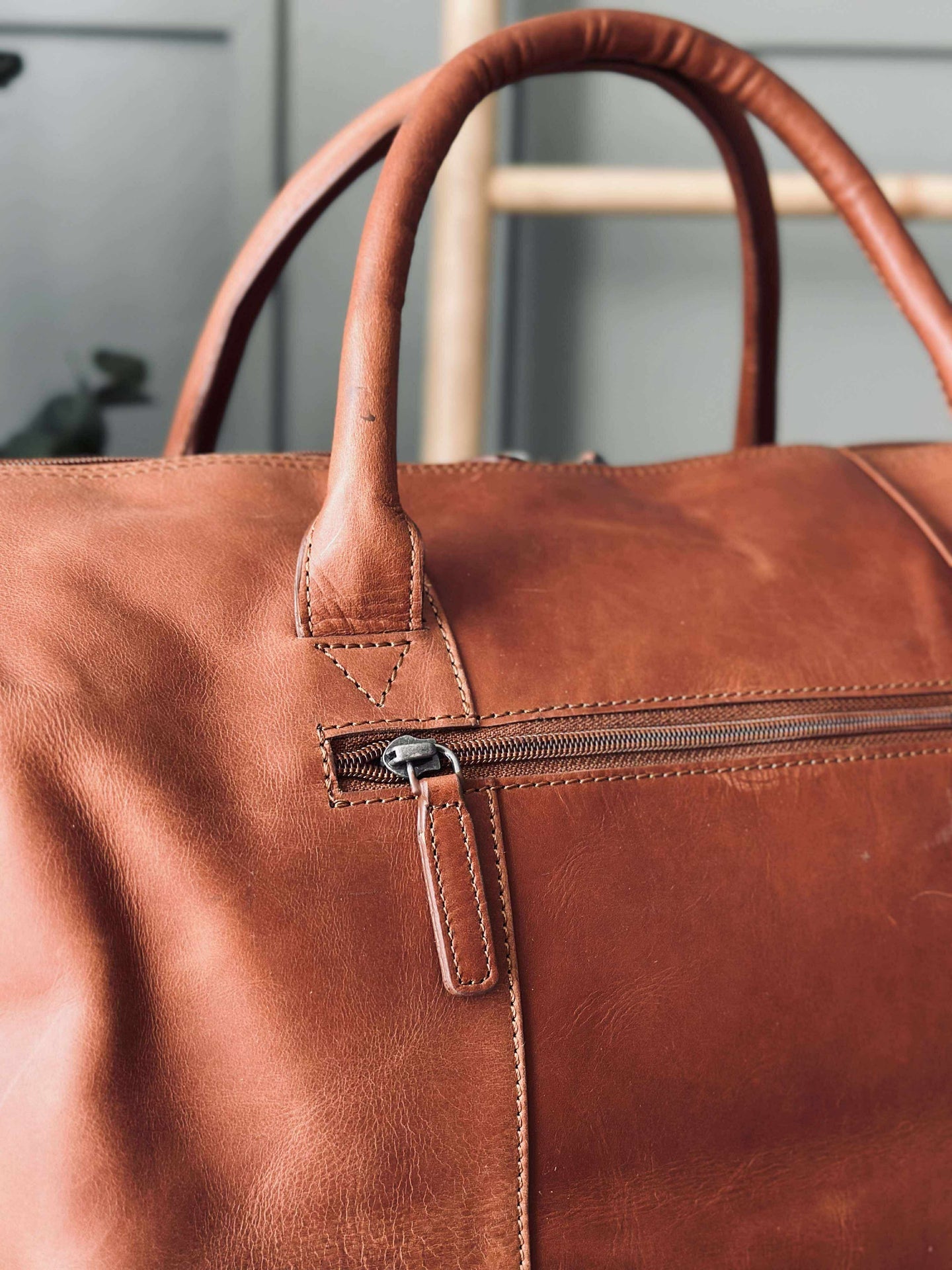 Weekender-Tasche LONDON Cognac