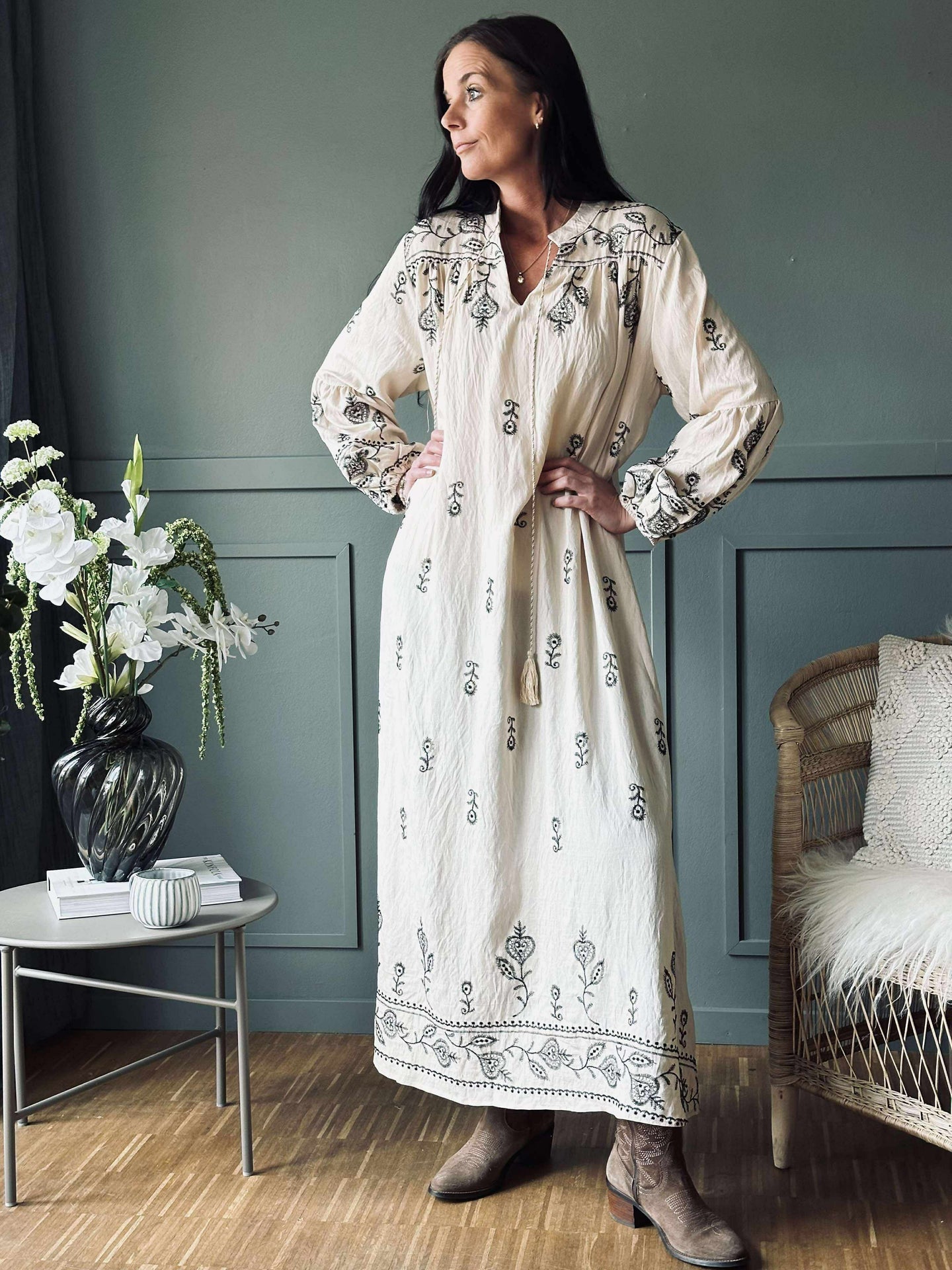 Kleid Embroidery boheme