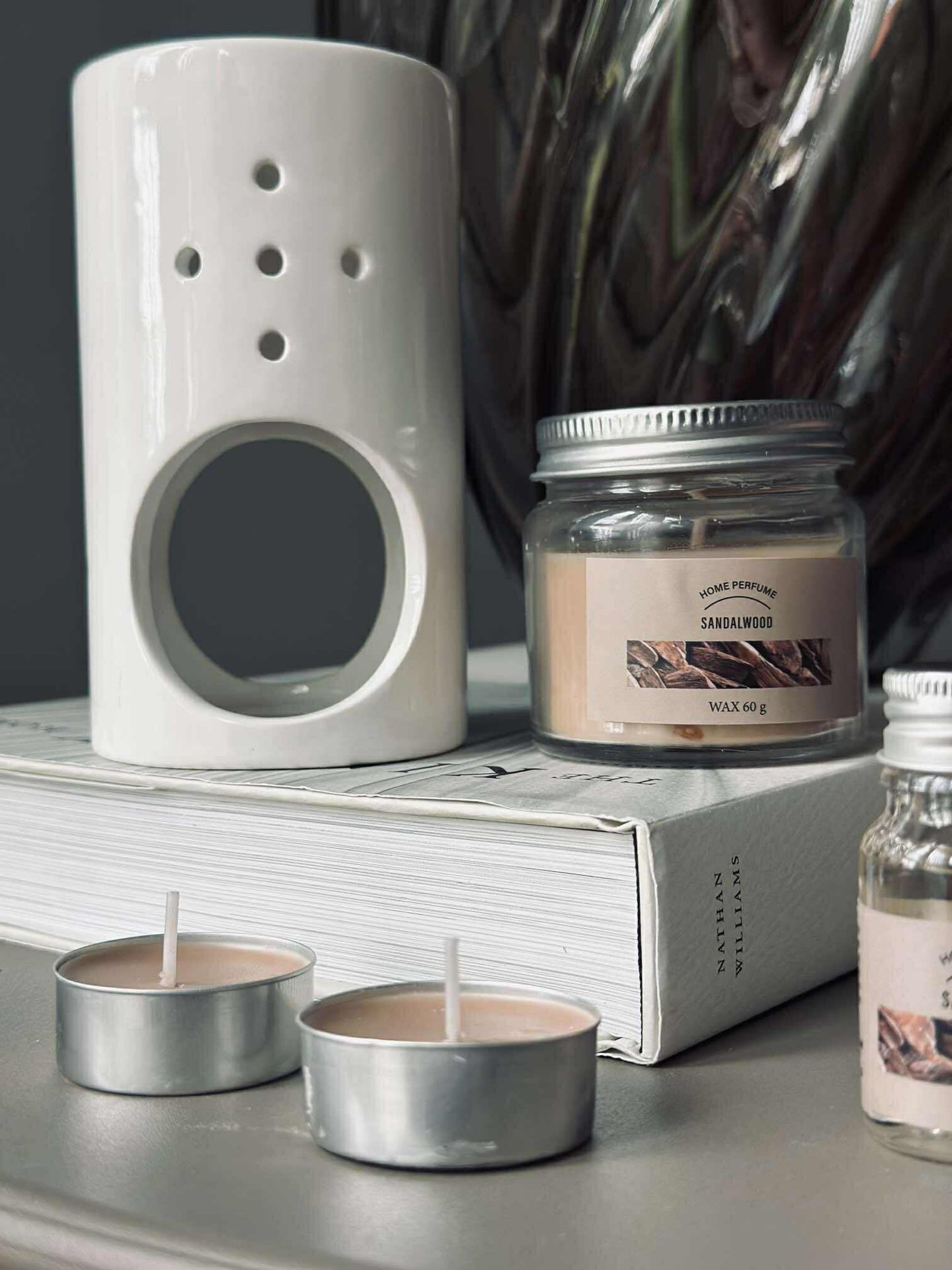 Aroma-Set - 8 Teile Sandelholz