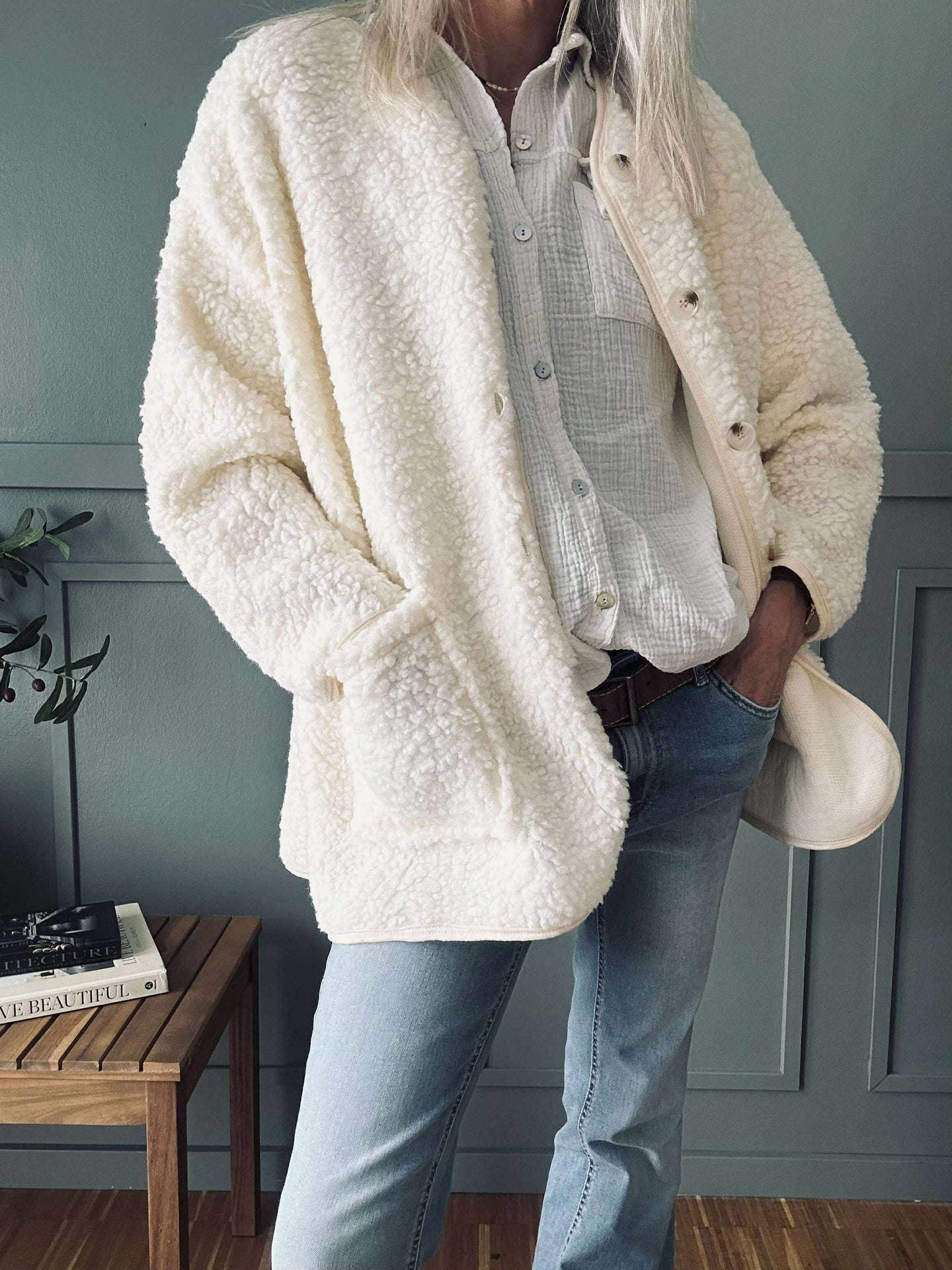 Jacke Lucile Offwhite